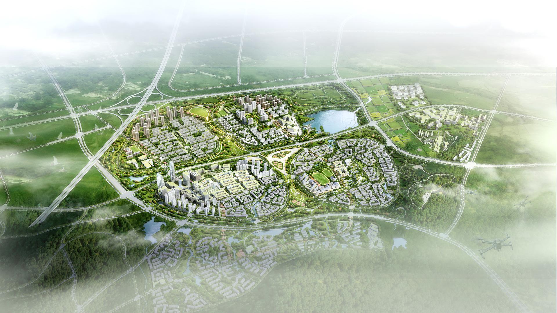 Conceptual planning and urban design for Sino-German future city - image 9