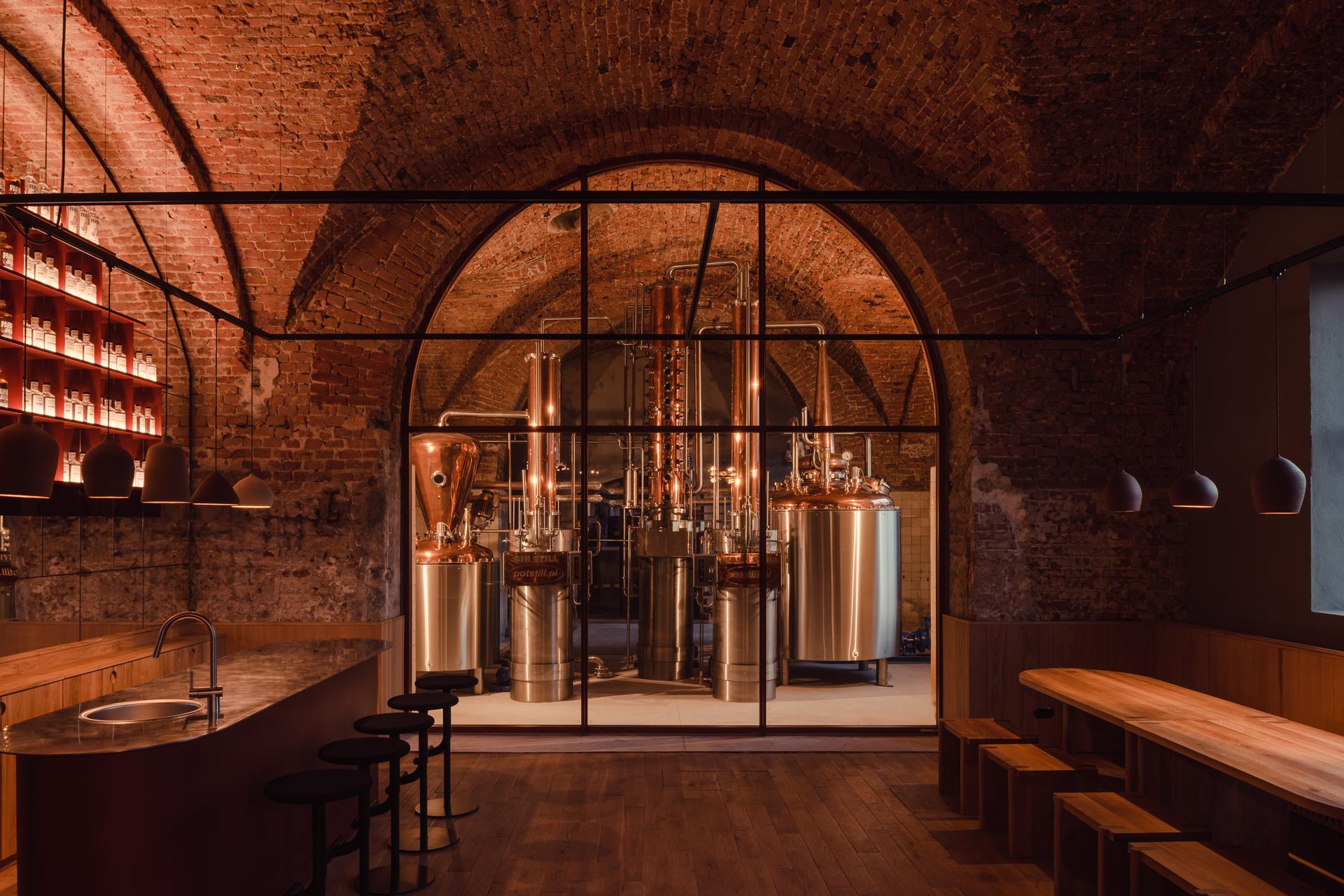 The Taproom in the Tenczynek Brewery