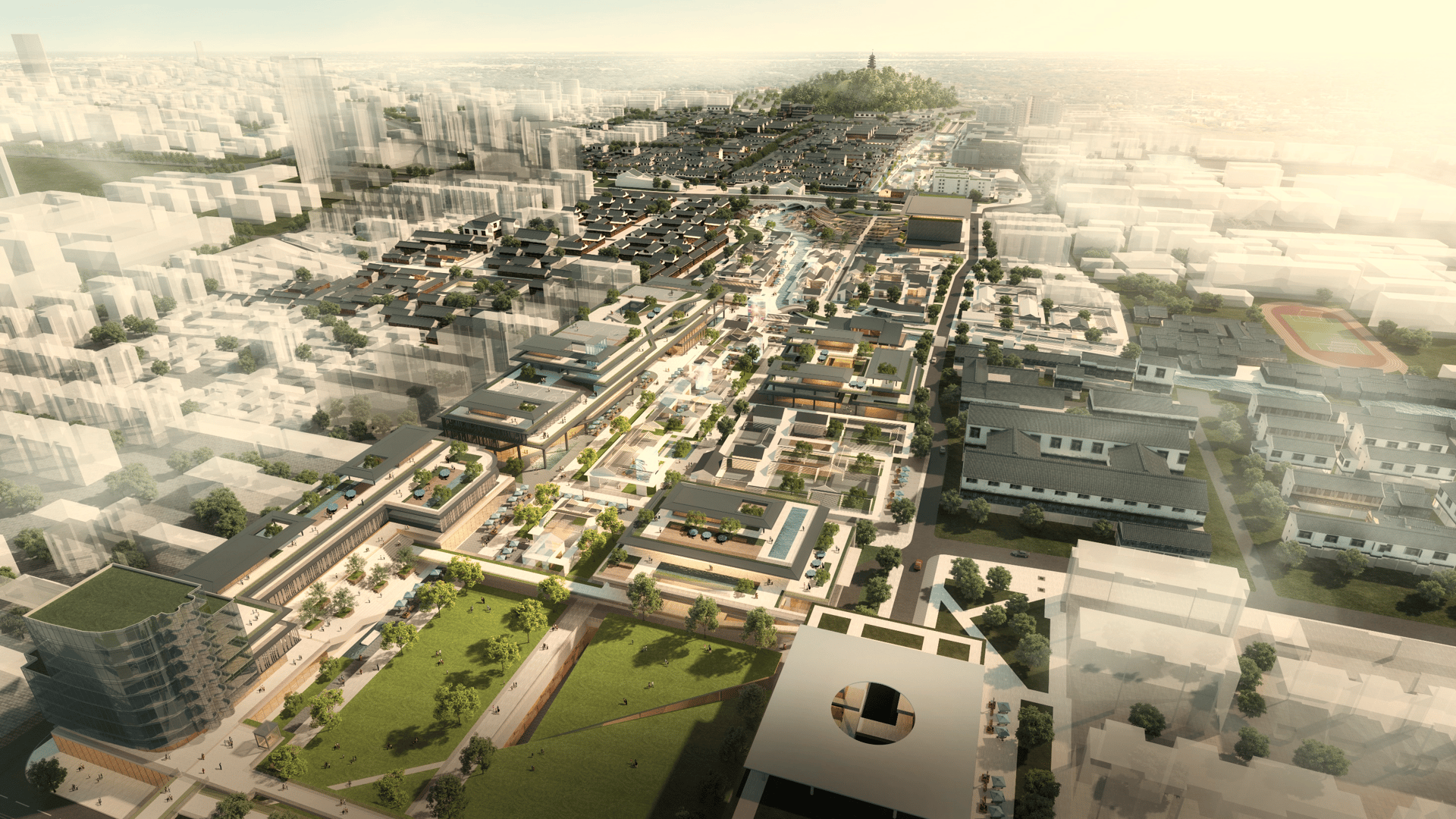 Urban design on both sides of Zhongxing Road in Shaoxing Ancient City - image 3