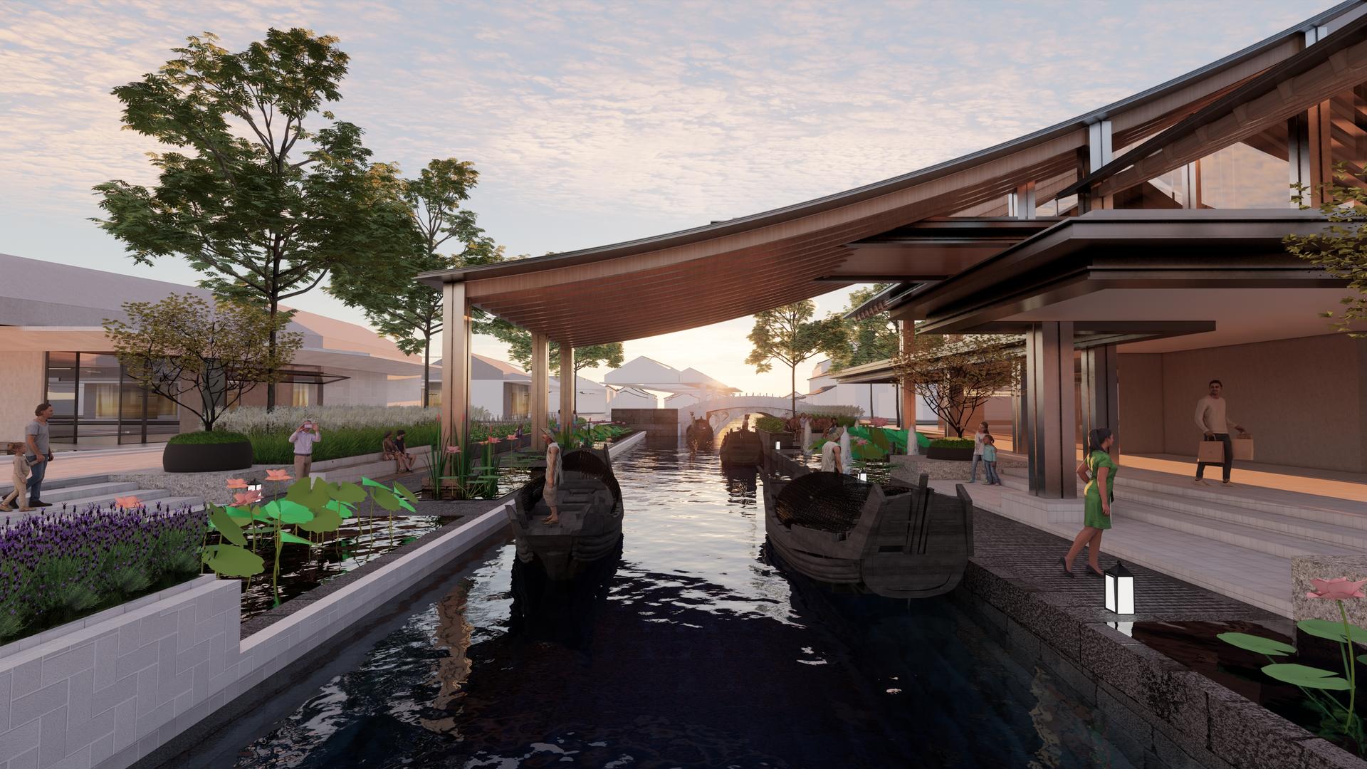 Urban design on both sides of Zhongxing Road in Shaoxing Ancient City - image 6