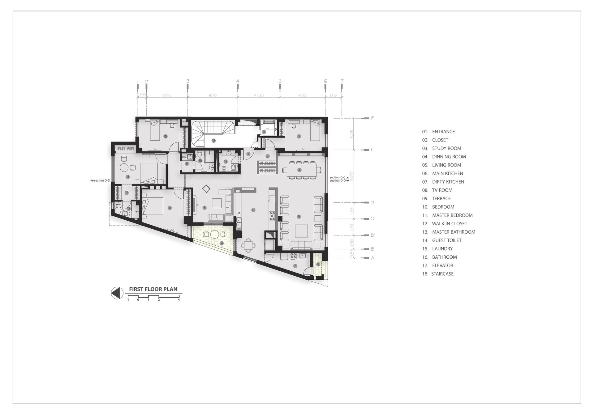 Residental apartment "Cedar2" Social Identity,Intergenerational Life - image 6