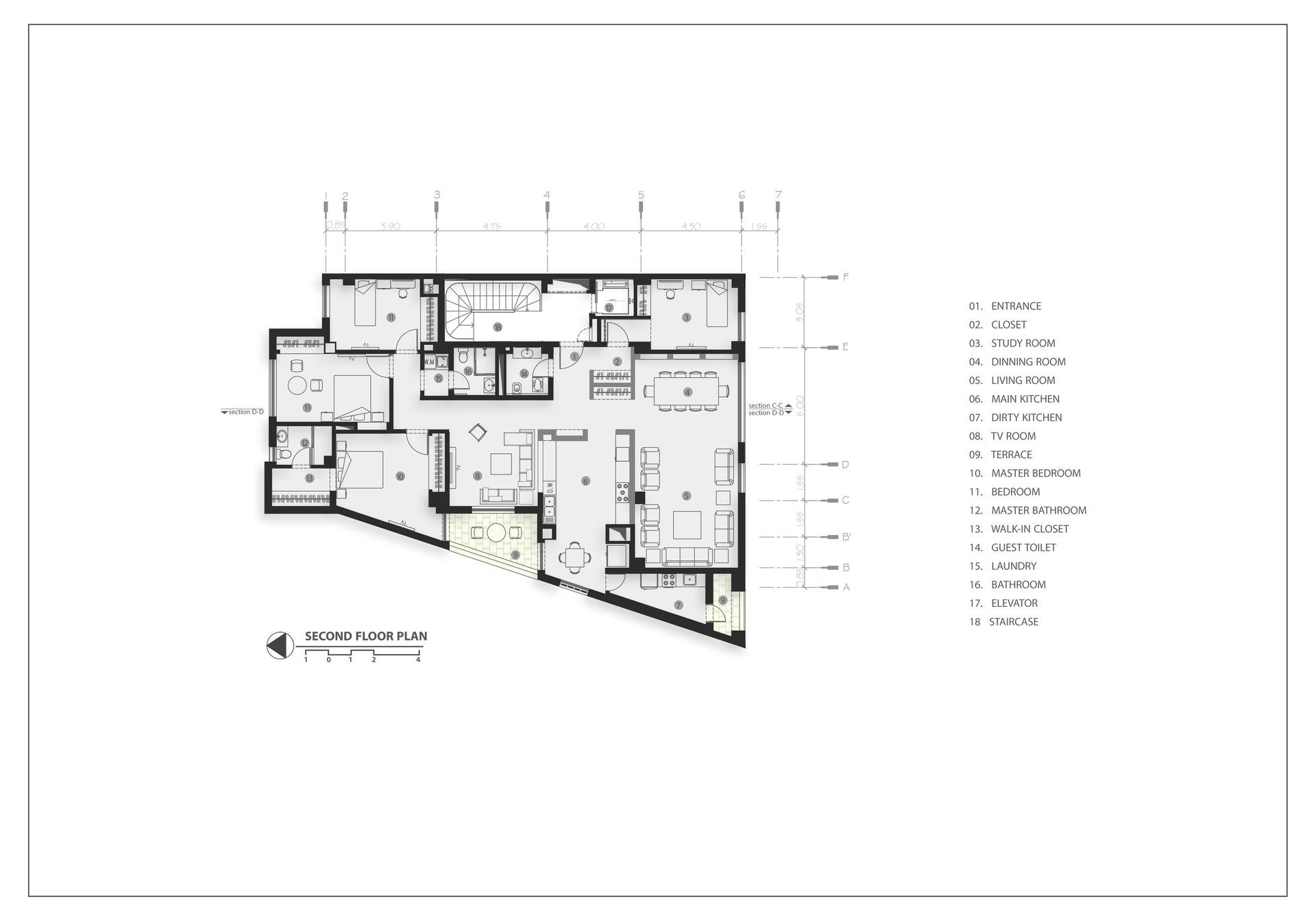 Residental apartment "Cedar2" Social Identity,Intergenerational Life - image 7