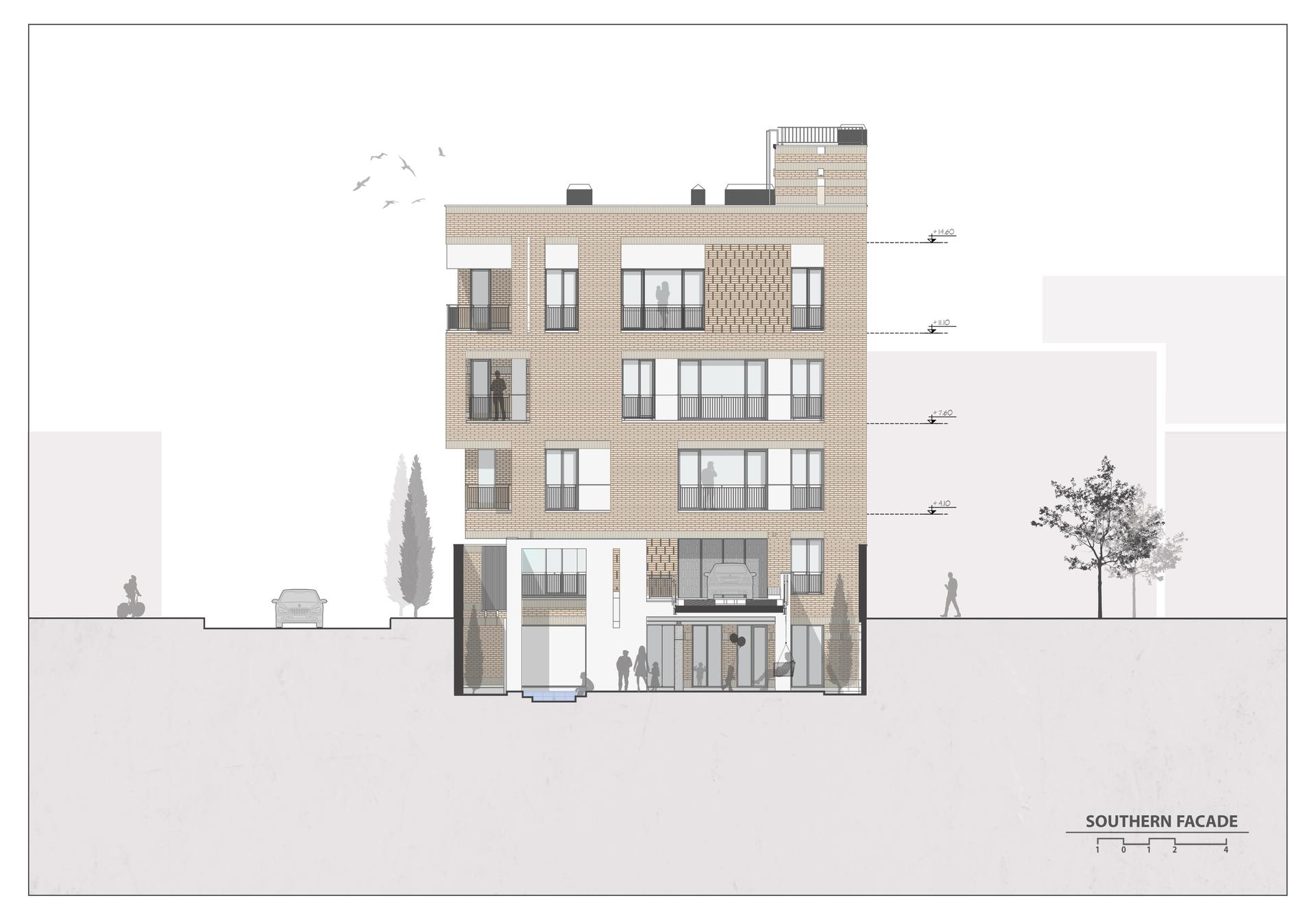 Residental apartment "Cedar2" Social Identity,Intergenerational Life - image 18