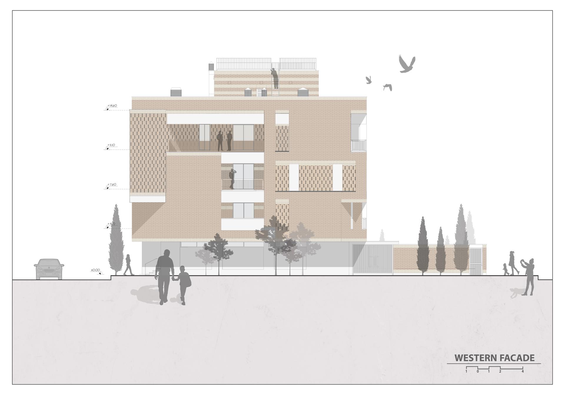 Residental apartment "Cedar2" Social Identity,Intergenerational Life - image 19