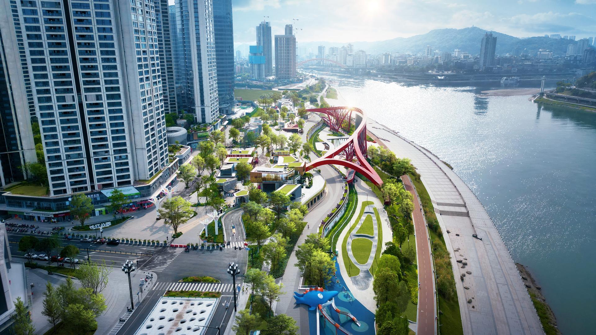 Yibin Yangtze River Melody Commercial Street