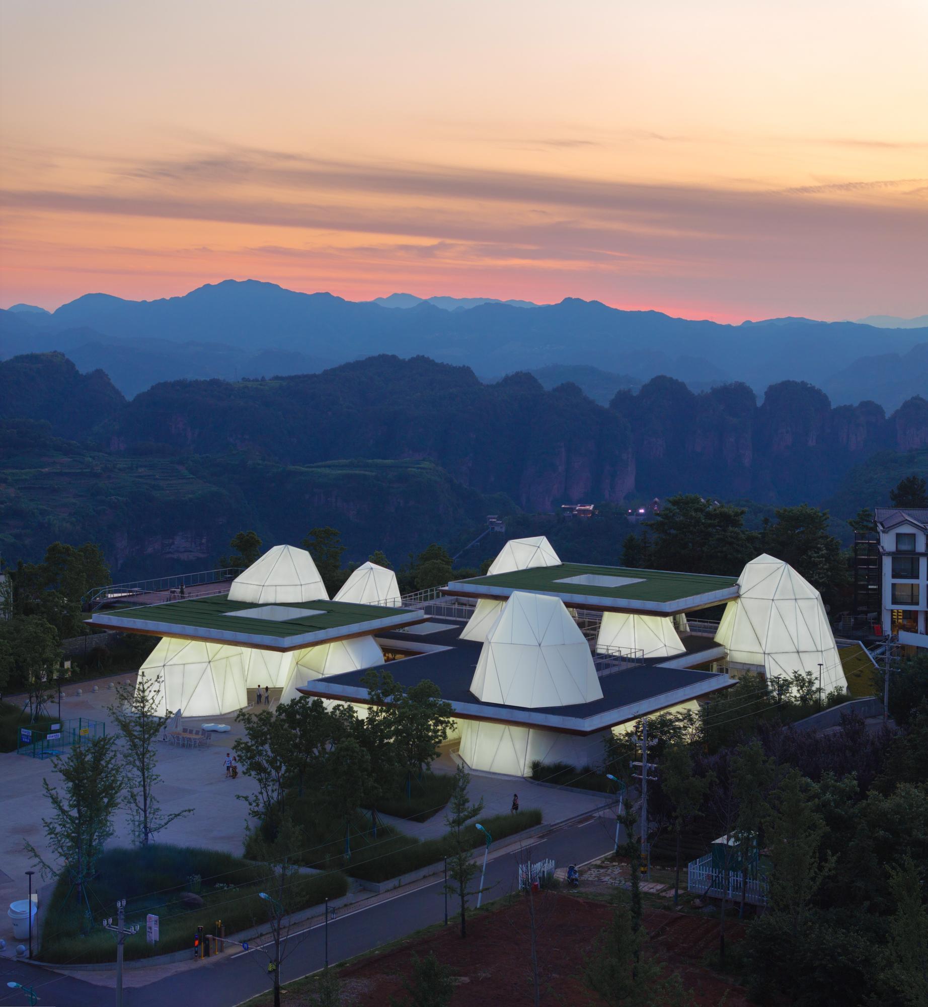 Twelve Tents Beyond Clouds