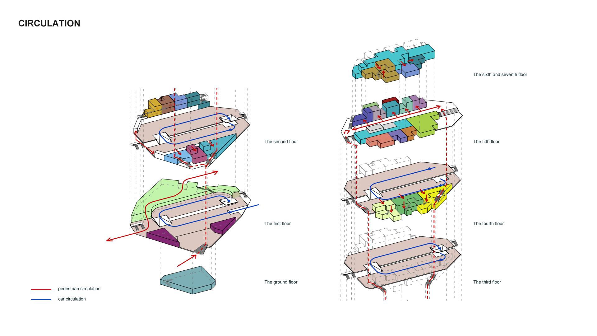 Multifunctional community center based on parking in the "European Riverfront" - image 22