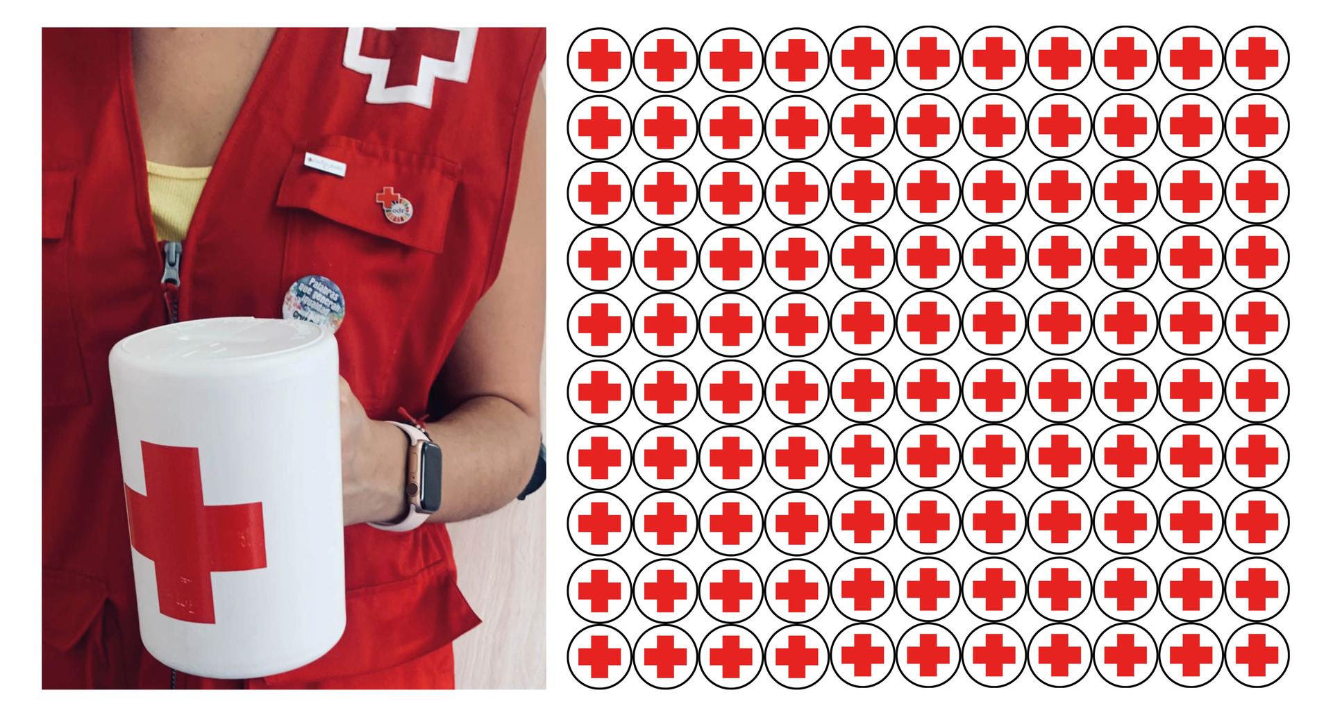 Red Cross on the Street. A Cardboard Office - image 37