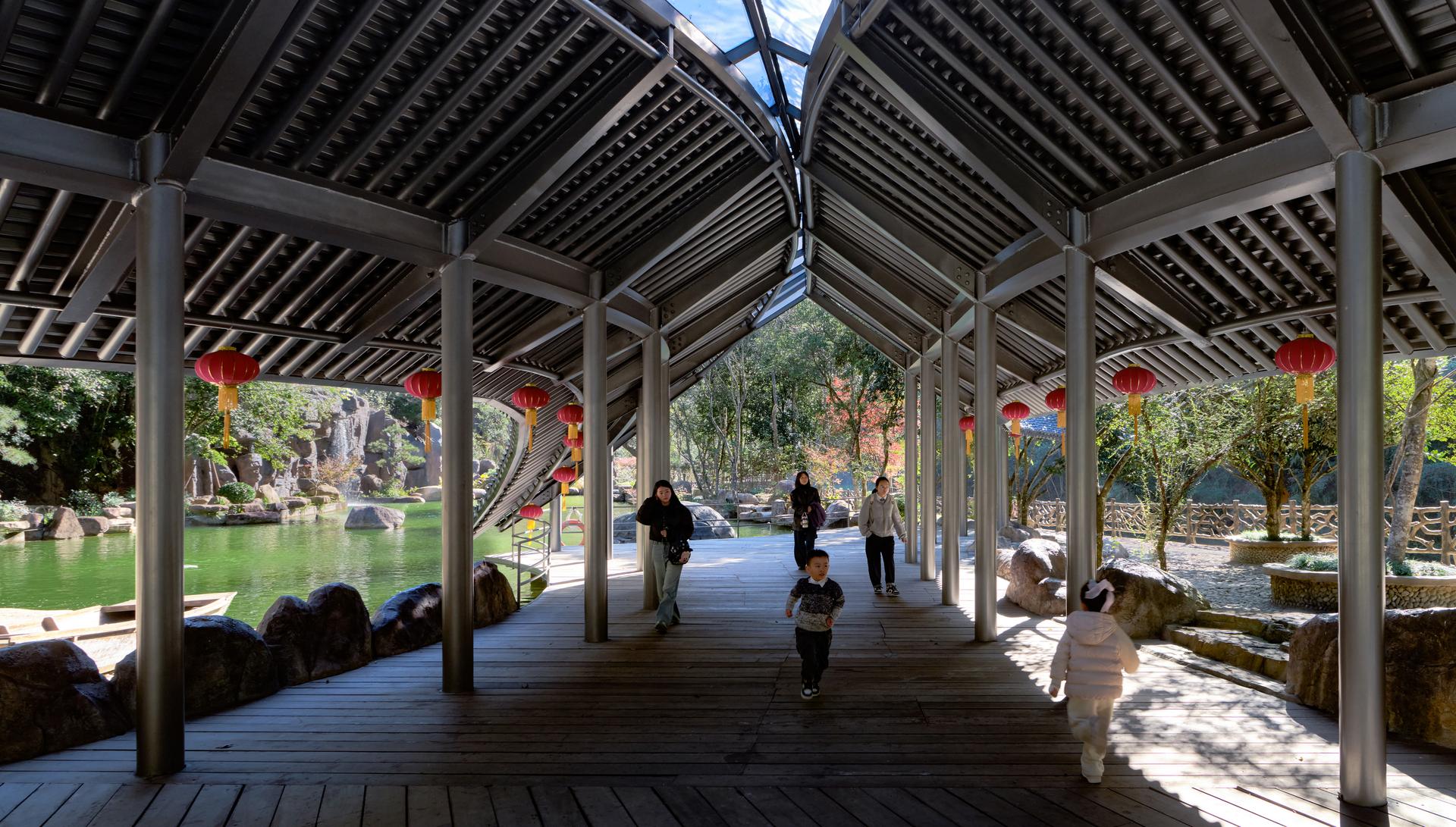 Water Pavilion,Longqiyuan