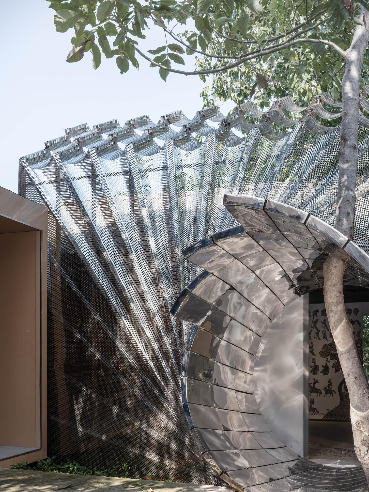 Streaming Light Exhibition Hall – Courtyard Renovation for the GuanZhong Mangba Art Festival - image 10