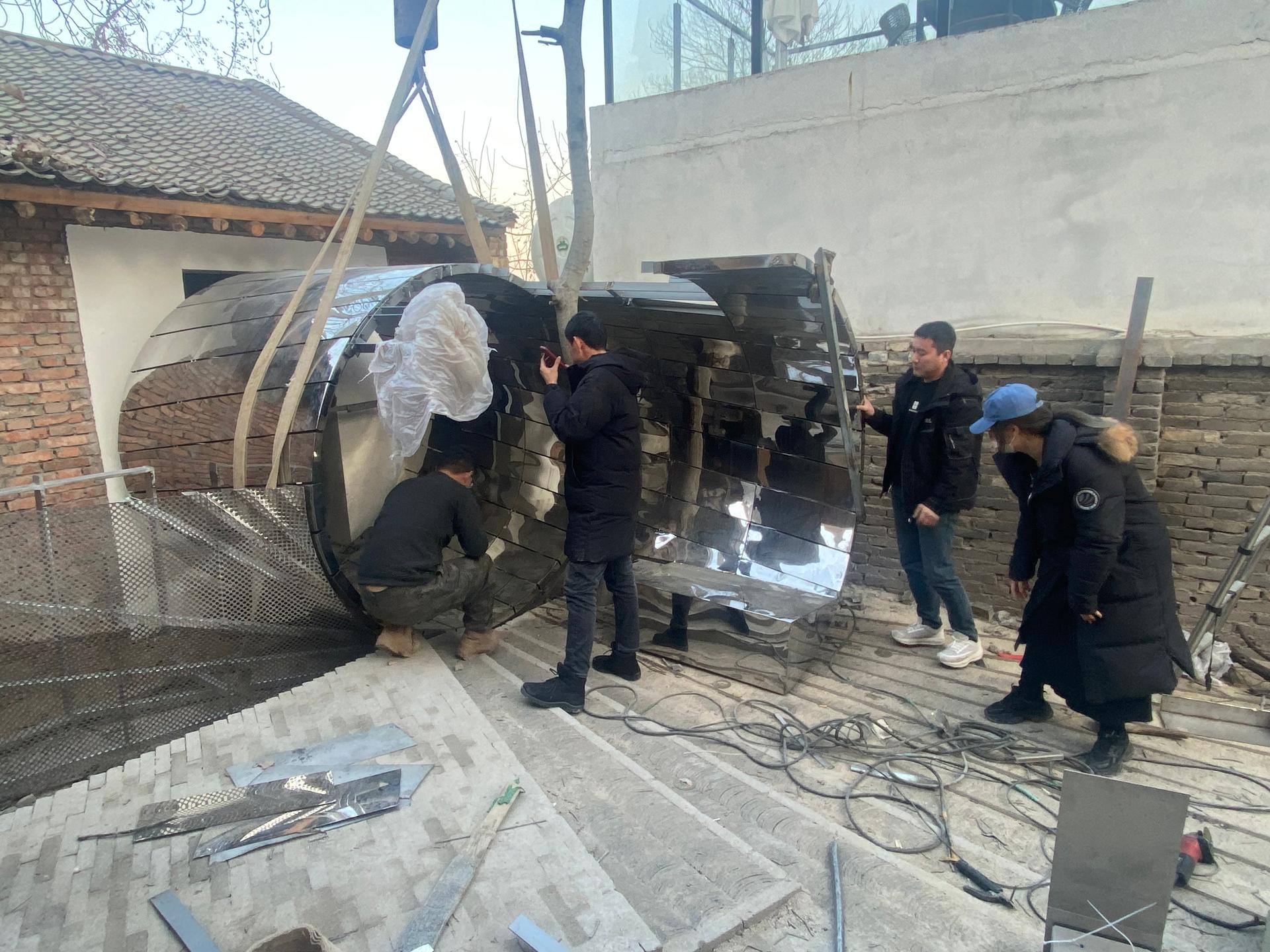 Streaming Light Exhibition Hall – Courtyard Renovation for the GuanZhong Mangba Art Festival - image 28