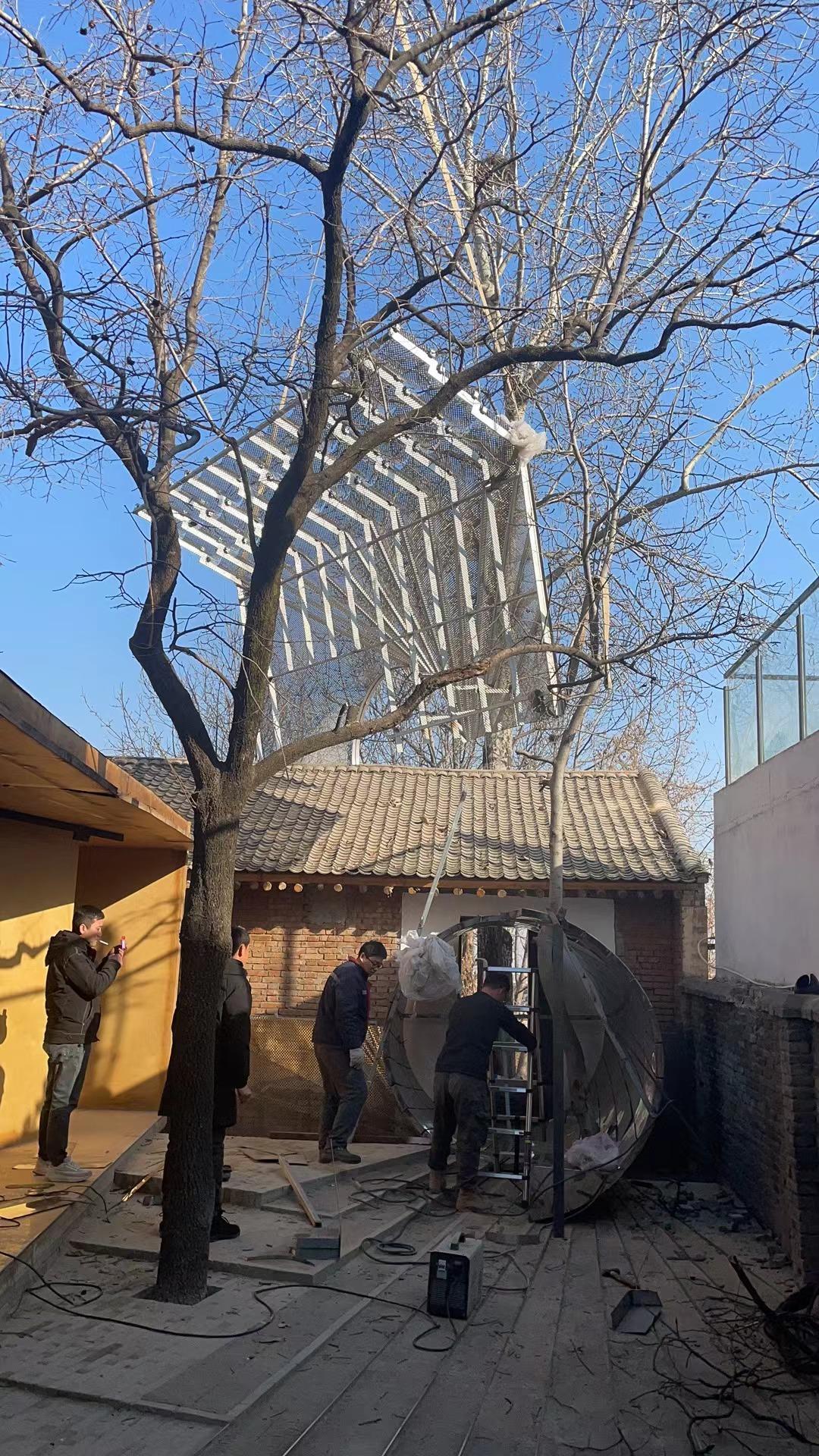 Streaming Light Exhibition Hall – Courtyard Renovation for the GuanZhong Mangba Art Festival - image 26