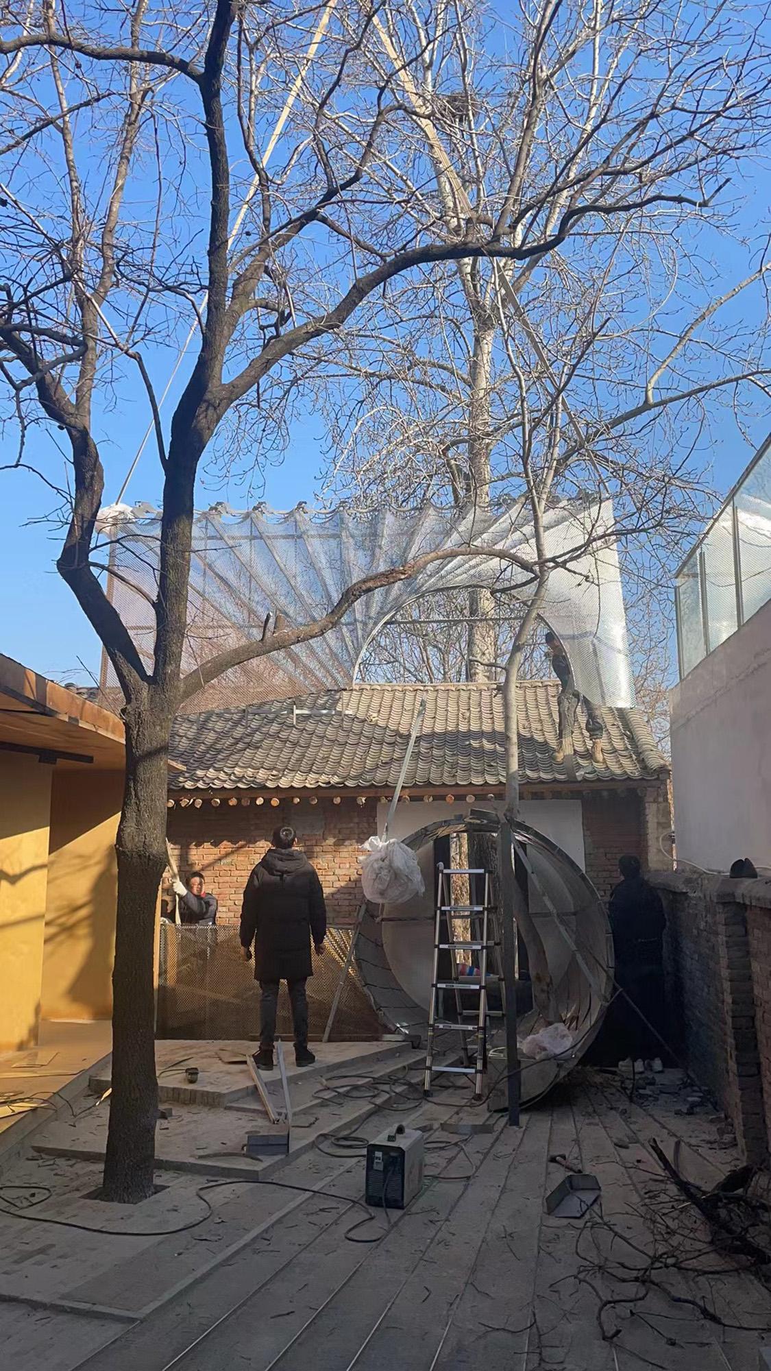Streaming Light Exhibition Hall – Courtyard Renovation for the GuanZhong Mangba Art Festival - image 27