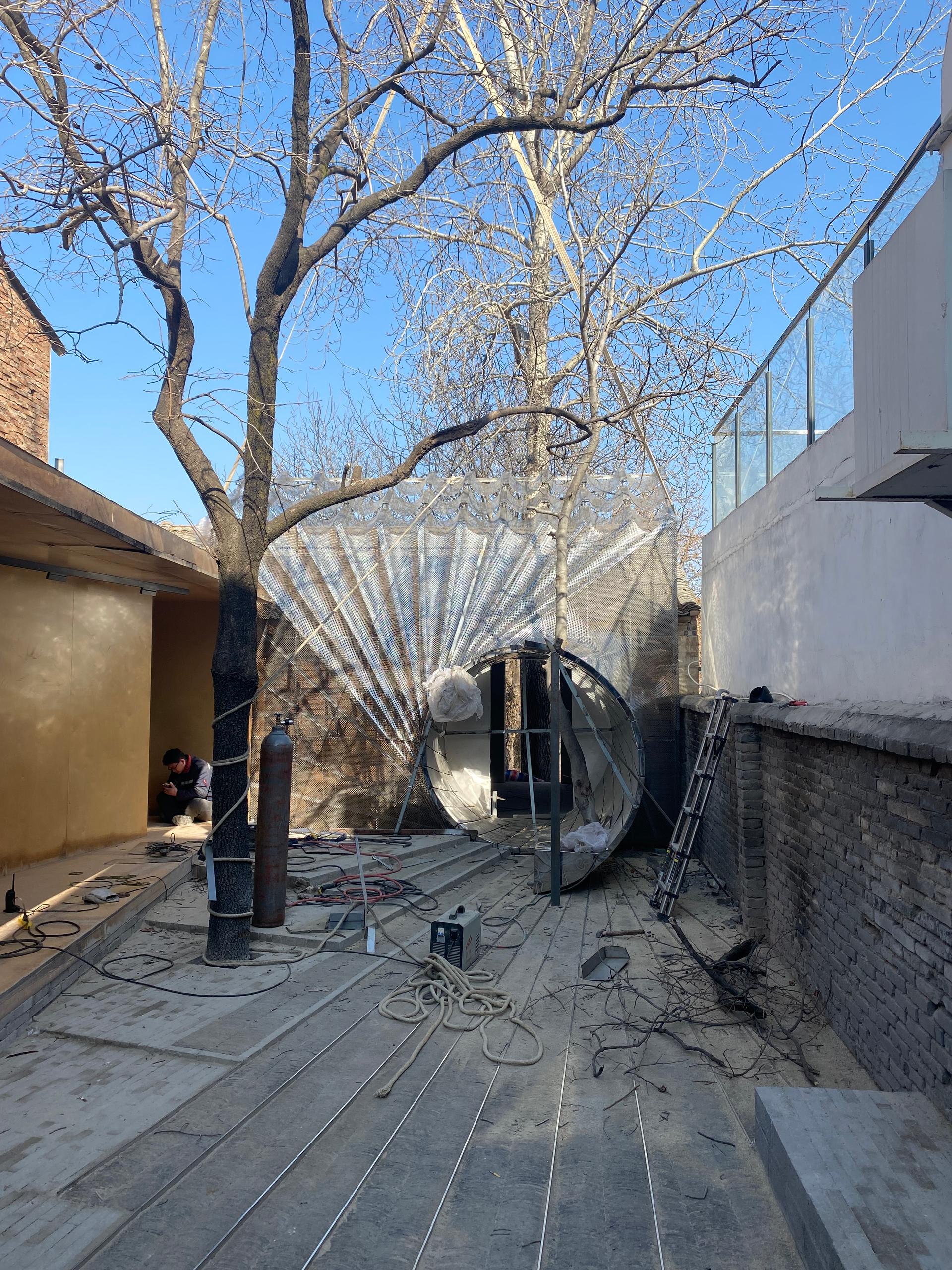 Streaming Light Exhibition Hall – Courtyard Renovation for the GuanZhong Mangba Art Festival - image 30