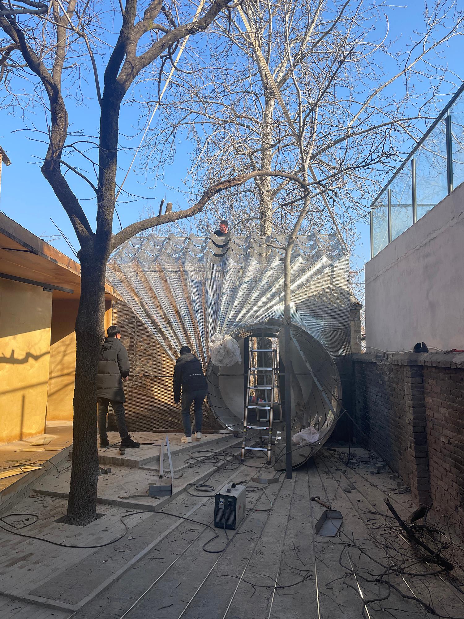 Streaming Light Exhibition Hall – Courtyard Renovation for the GuanZhong Mangba Art Festival - image 29