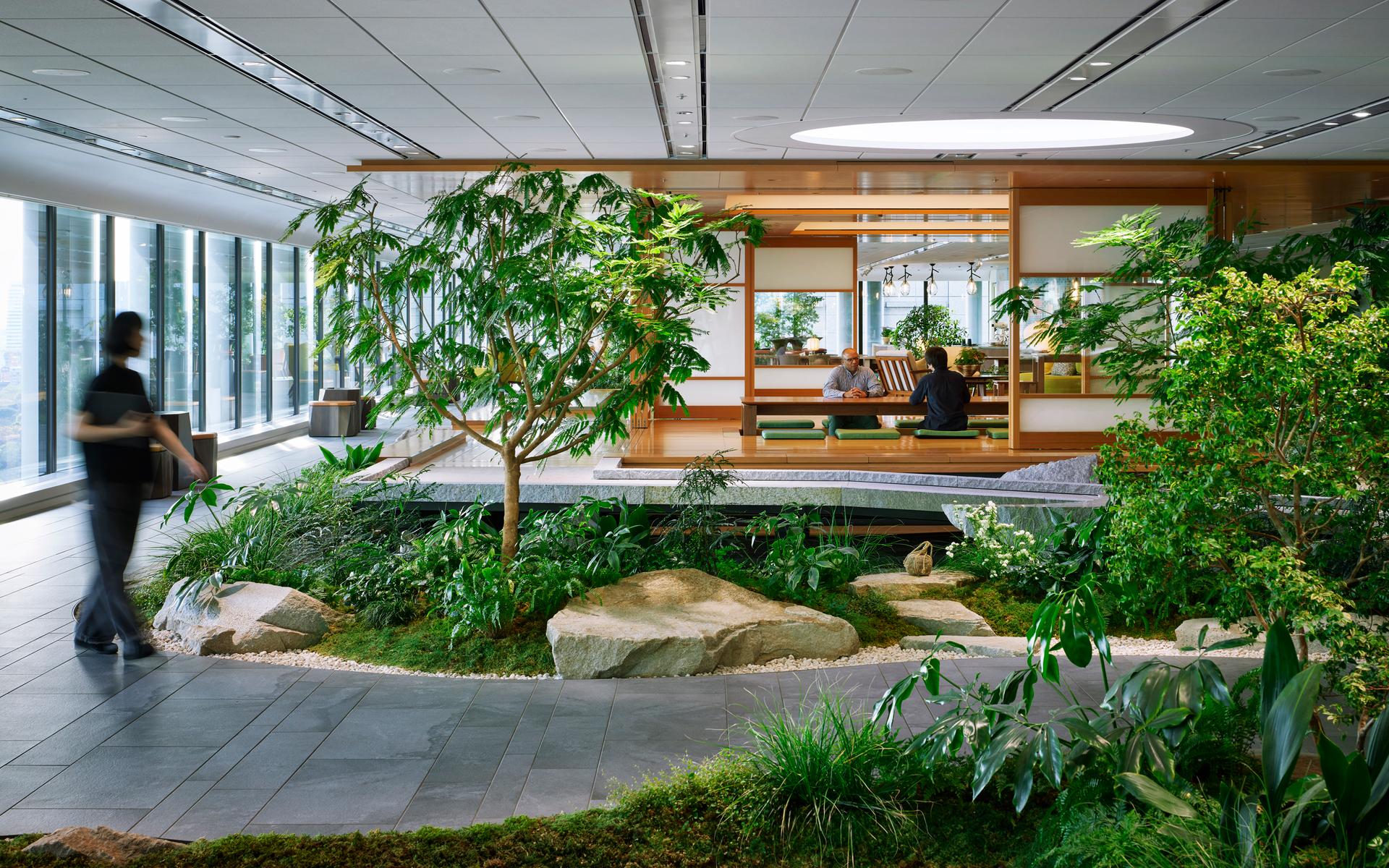 Salesforce Tokyo Ohana Floor