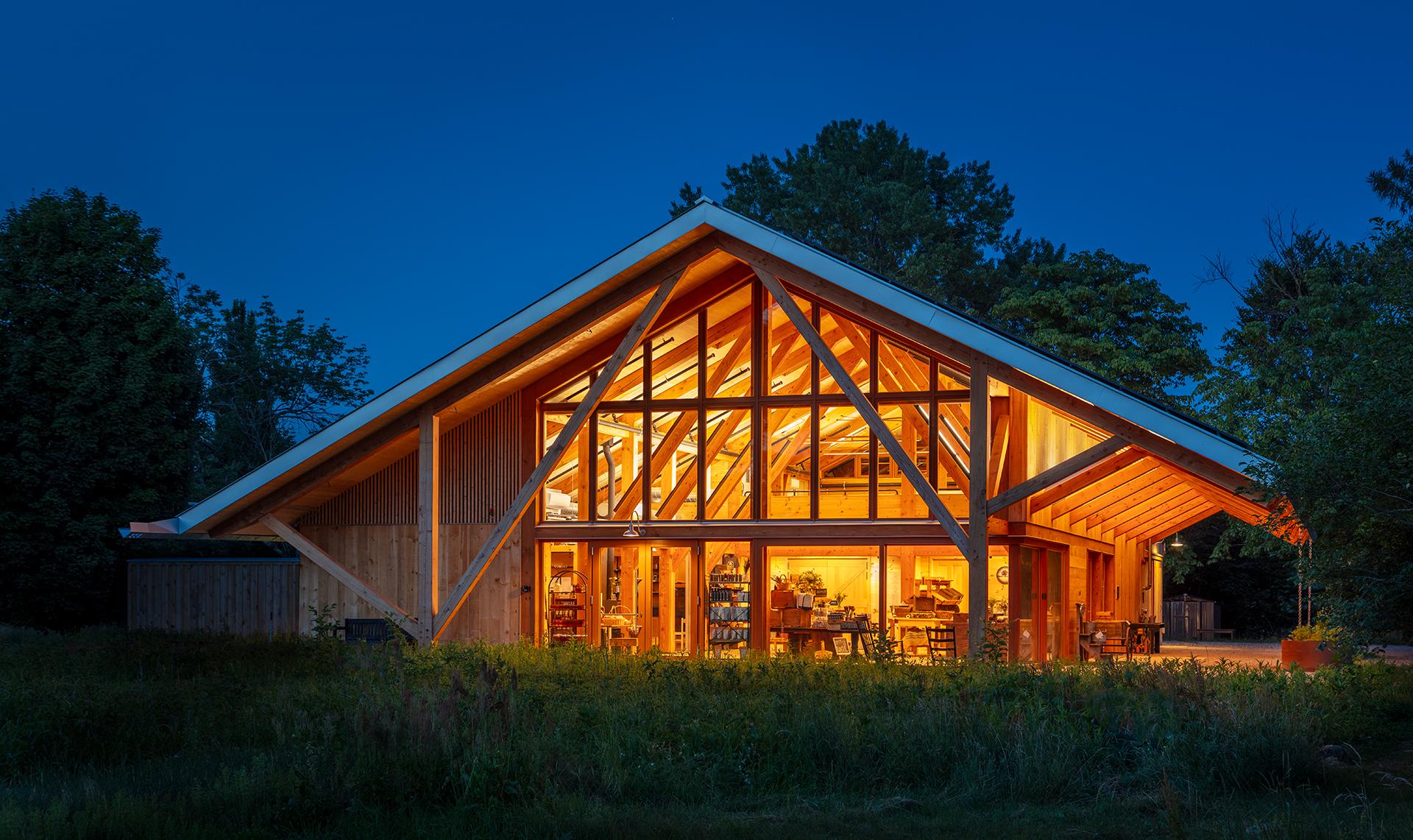 Land's Sake Farm, New Farmstand, Education Pavilion and Barn - image 12