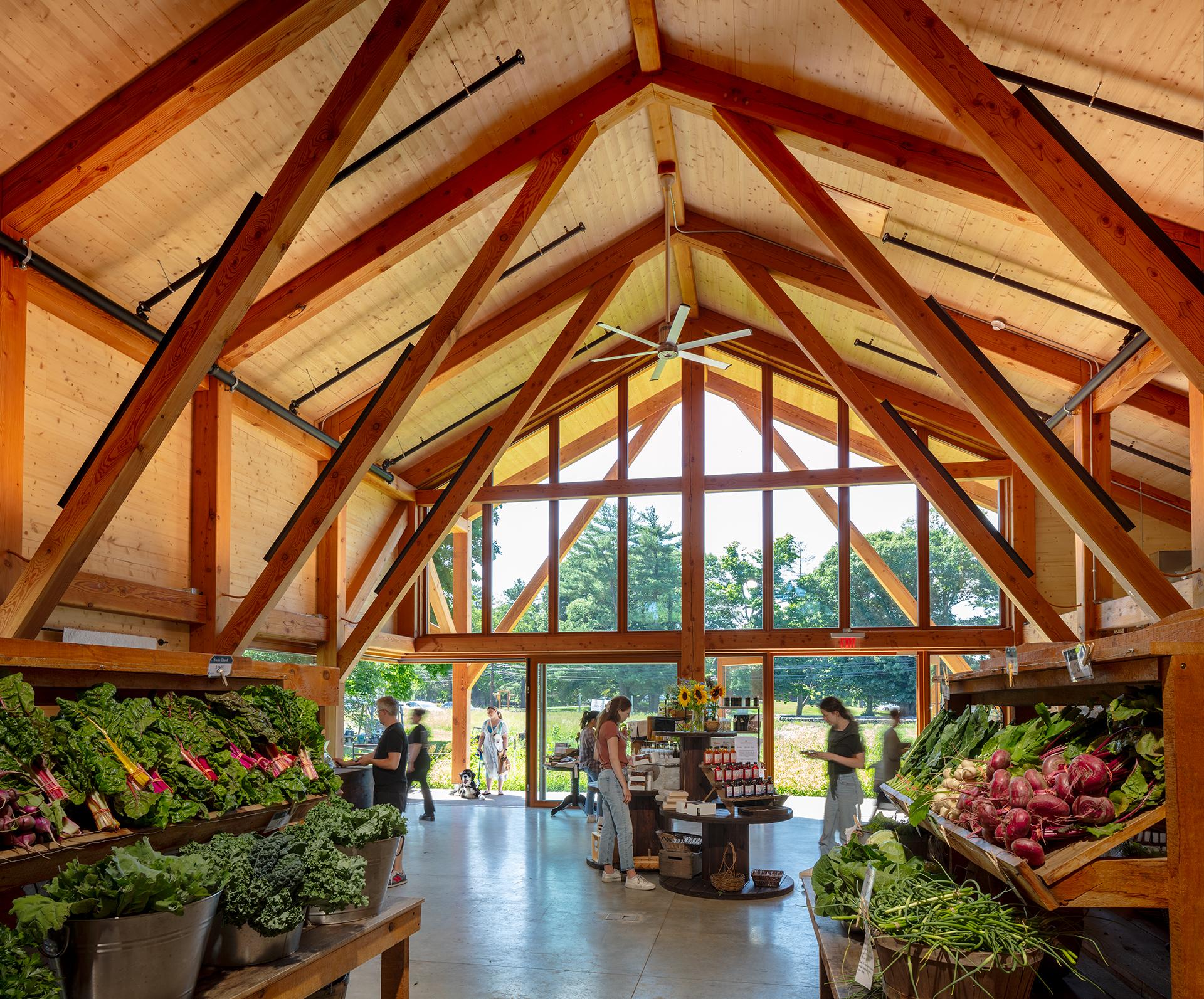Land's Sake Farm, New Farmstand, Education Pavilion and Barn - image 11