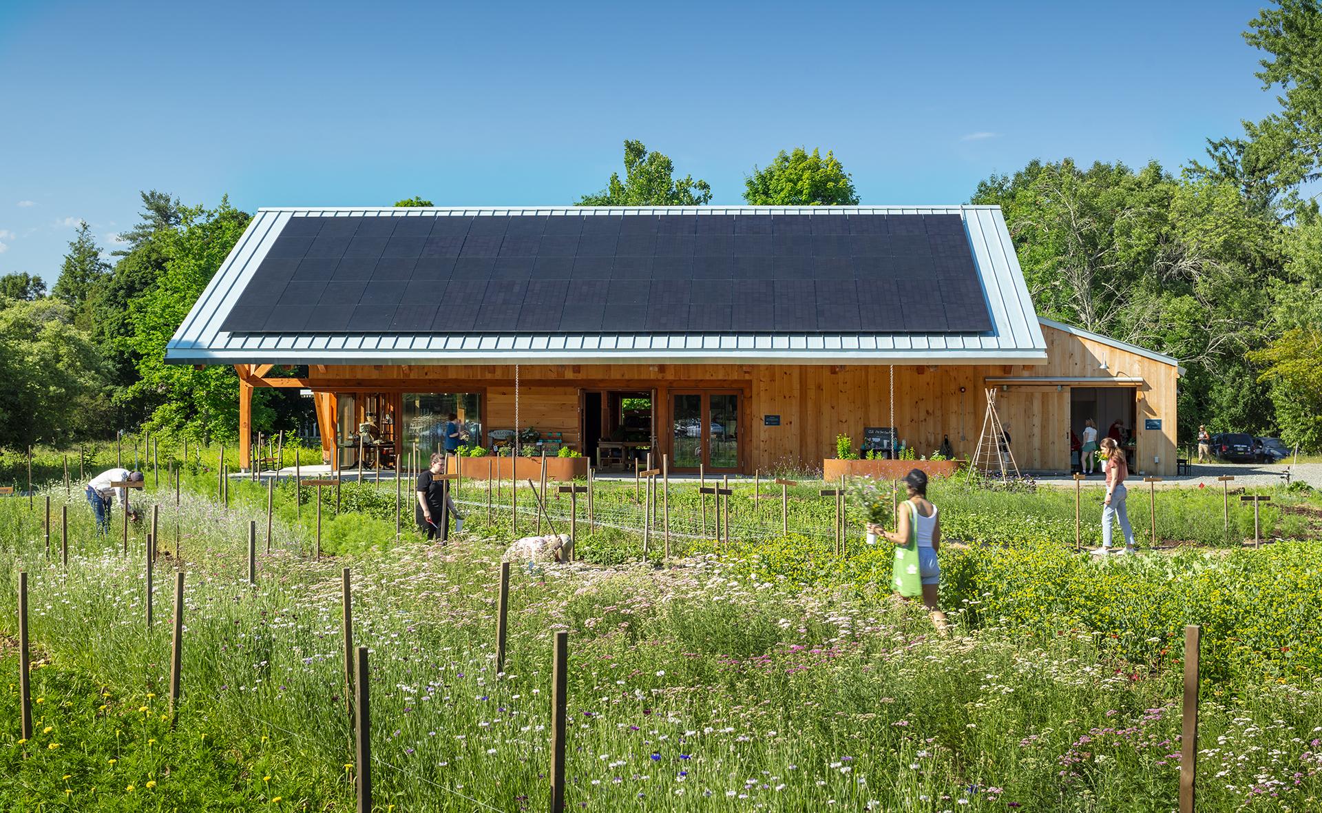 Land's Sake Farm, New Farmstand, Education Pavilion and Barn - image 16