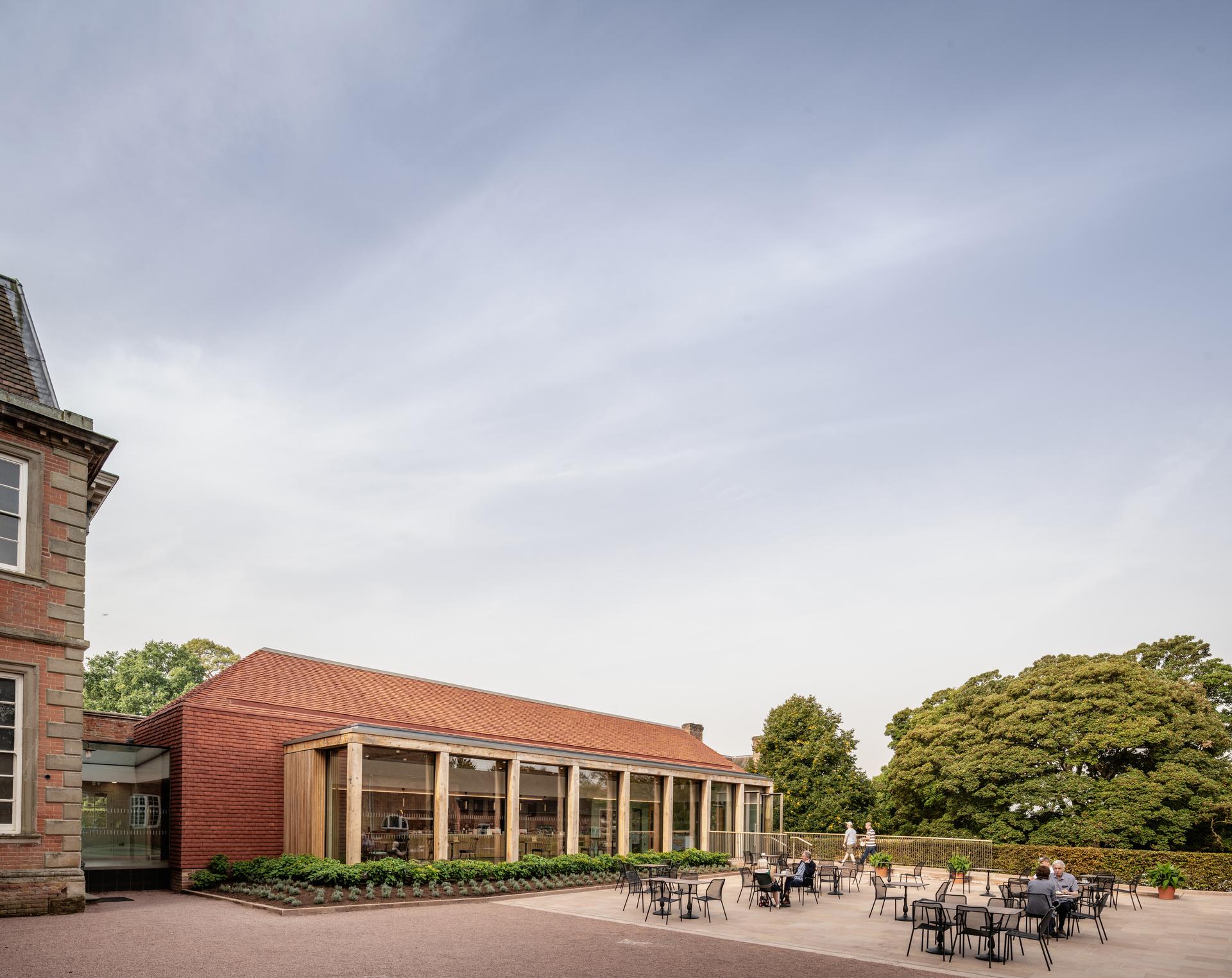 Courtyard Kitchen Hanbury Hall