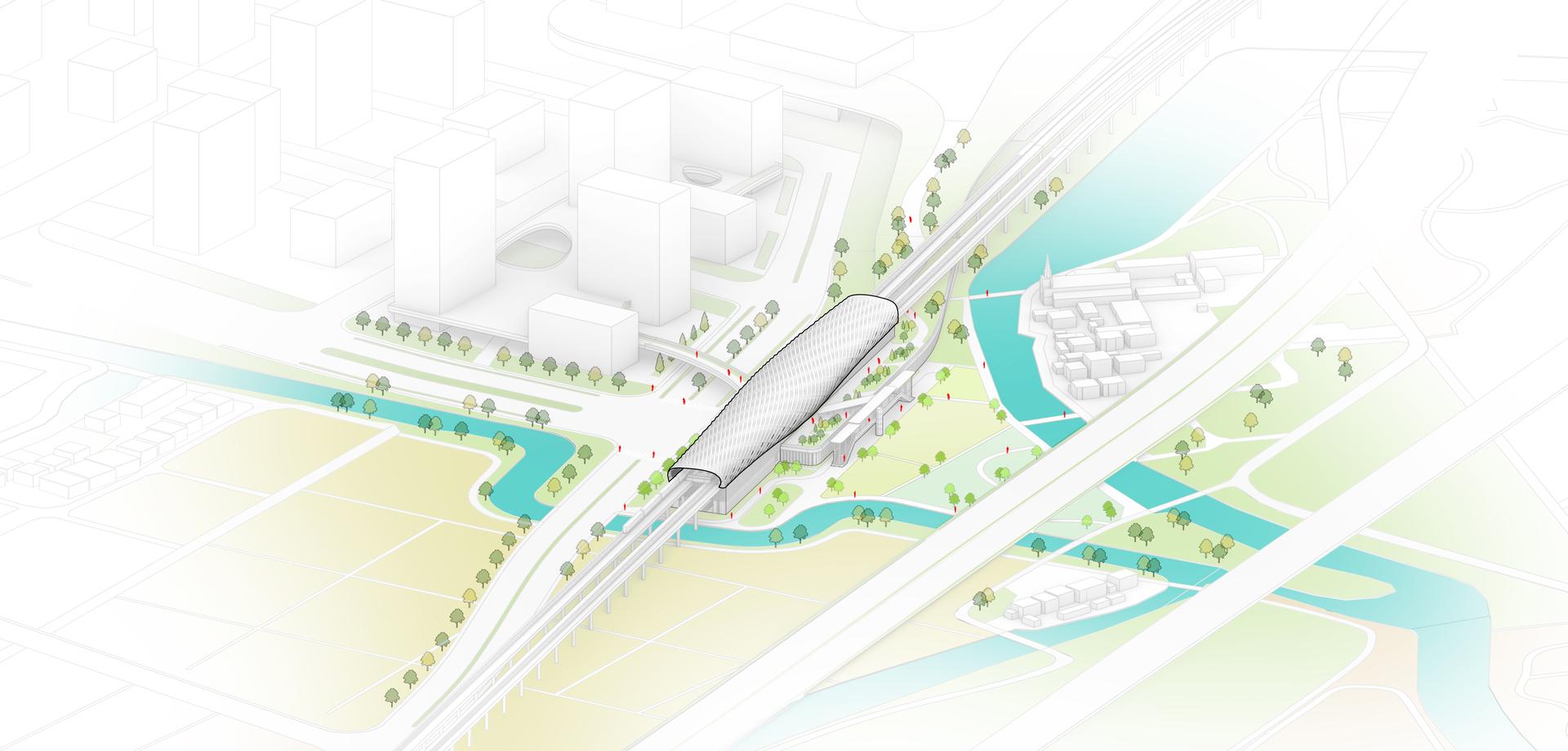 Qingpu New Town South Metro Station - image 5
