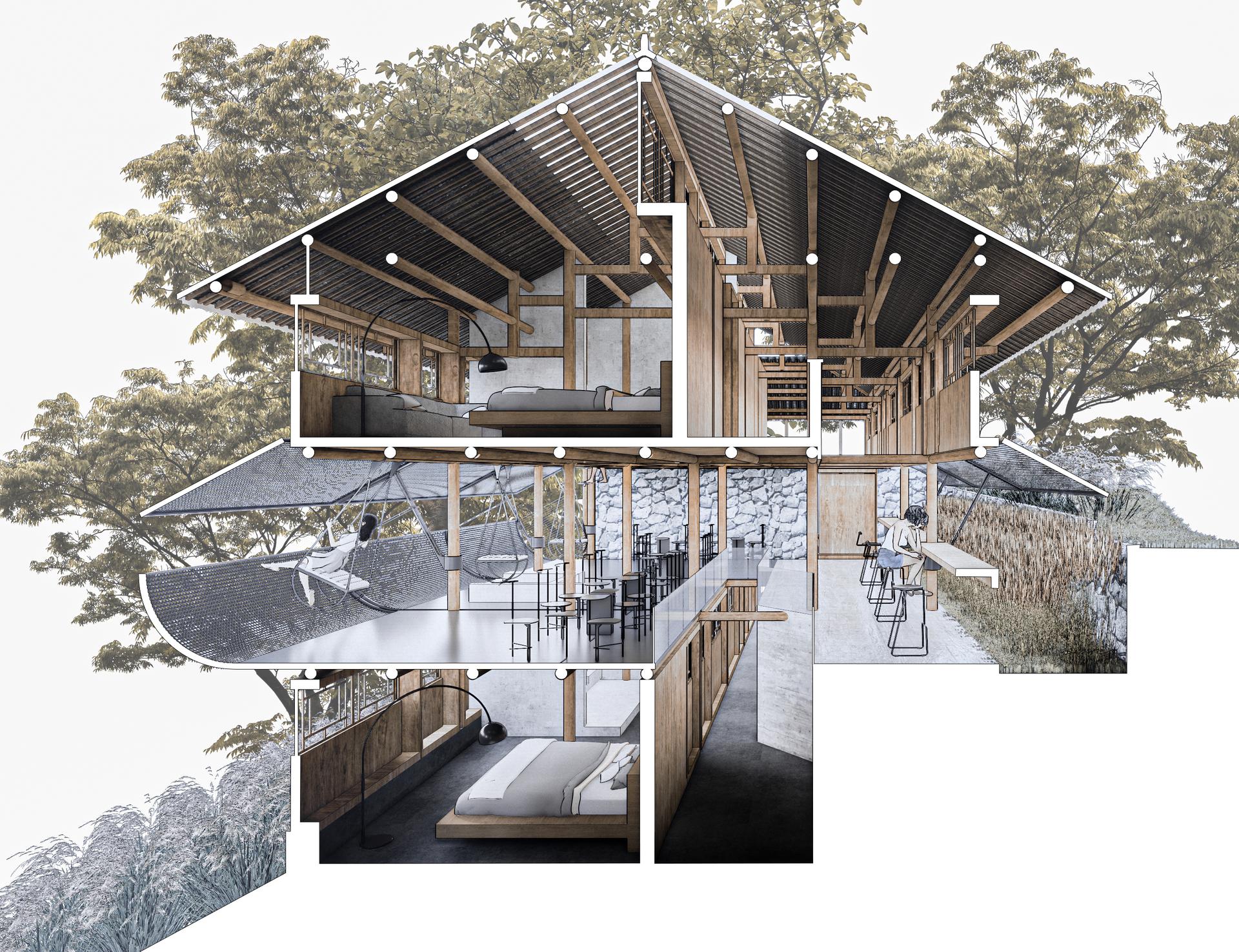 Sway in the Mountains: Miao Village Stilted Wooden House Hotel - image 6