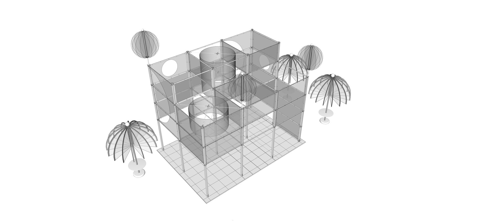 Design of kiosks and observation decks in Wuhan Tianhe Airport T2—Towards a light architecture - image 27
