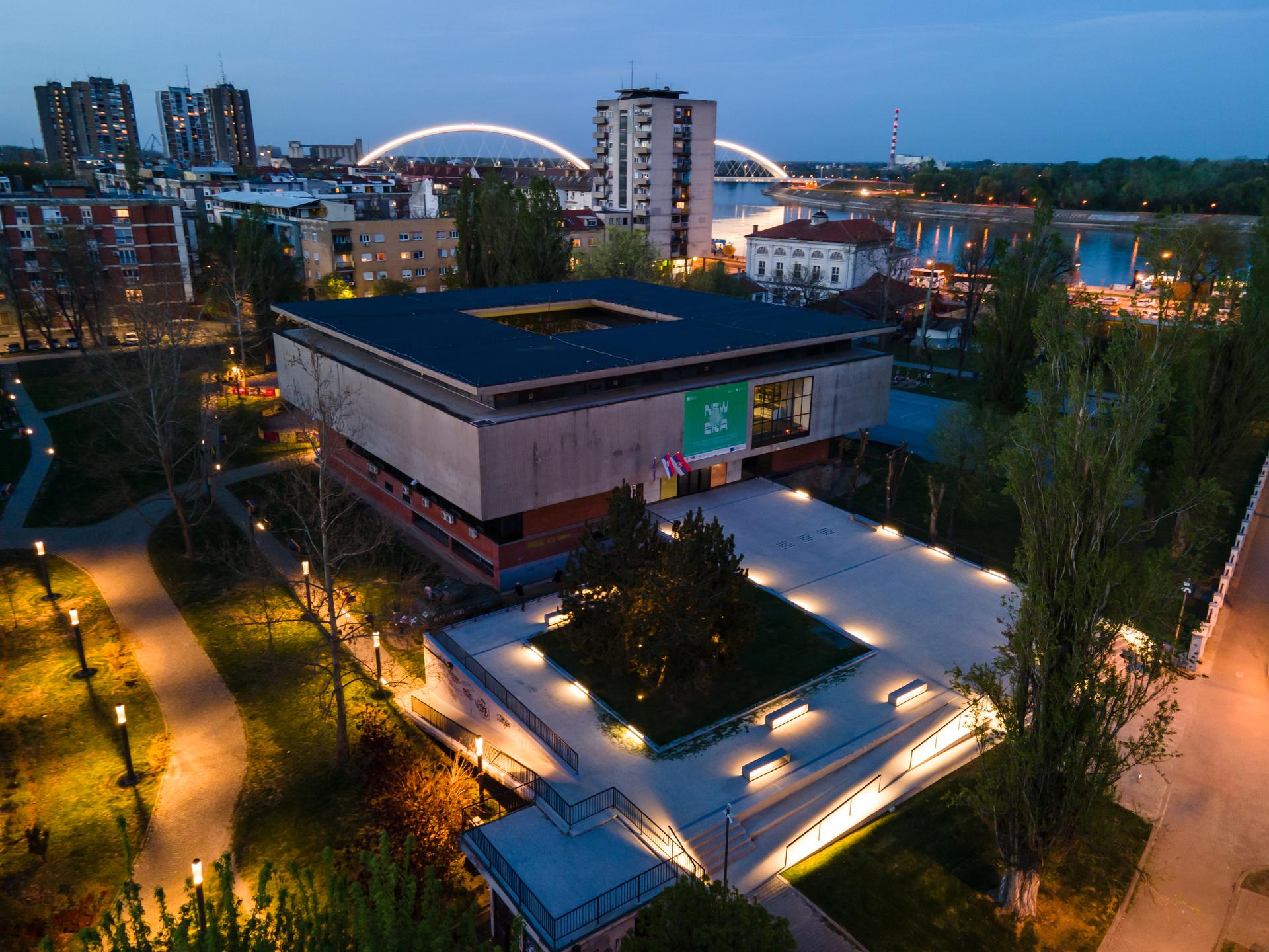 Renovation of the plateau in front of the Museum of Contemporary Art of Vojvodina