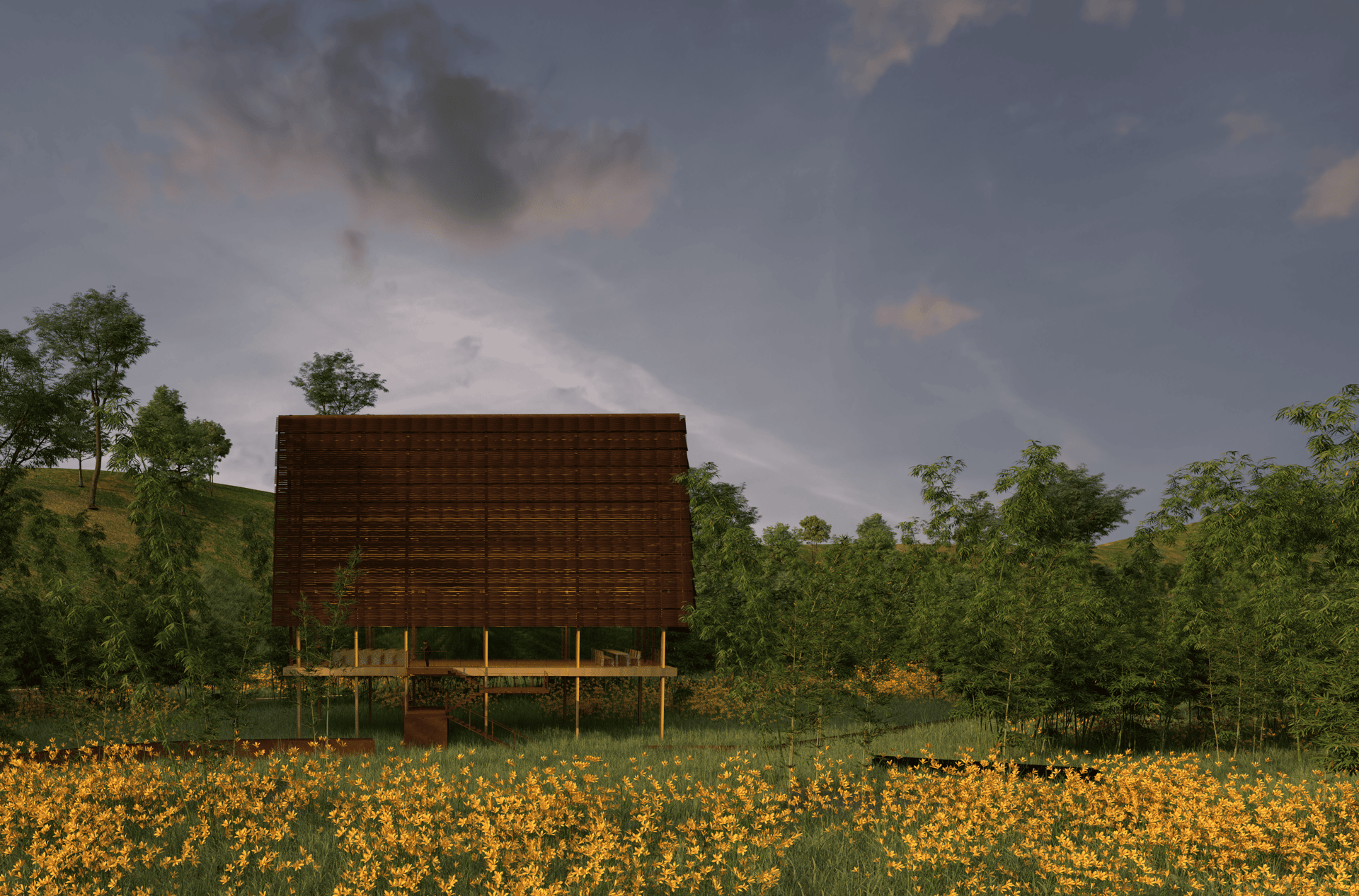 Bamboo Teahouse Pavilion - image 4