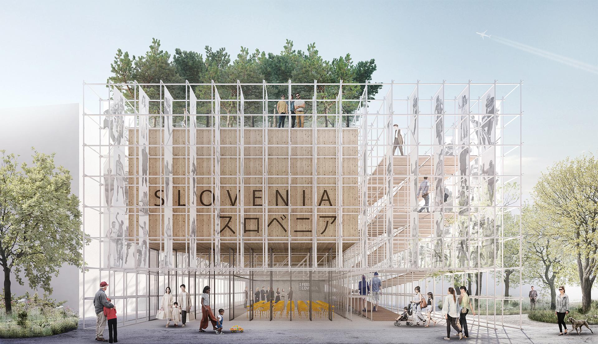 Pavilion of Slovenia: Leave Minimal Mark - EXPO Osaka 2025