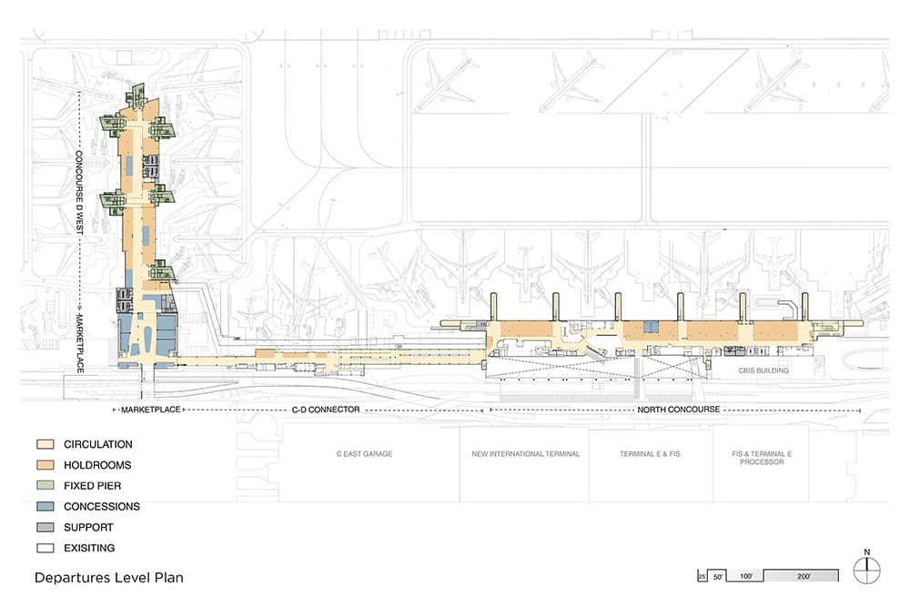 George Bush Intercontinental Airport, Mickey Leland International Terminal D - image 4