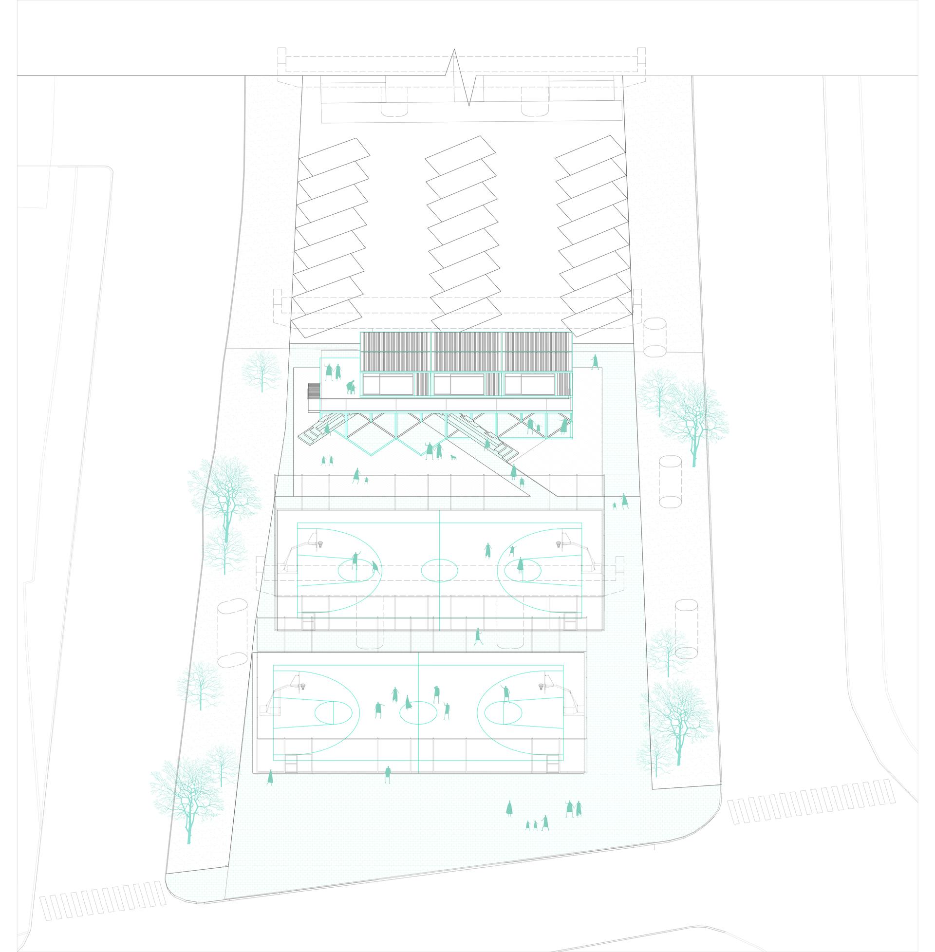 Renewal and Renovation of Space under Weiyang Overpass - image 13
