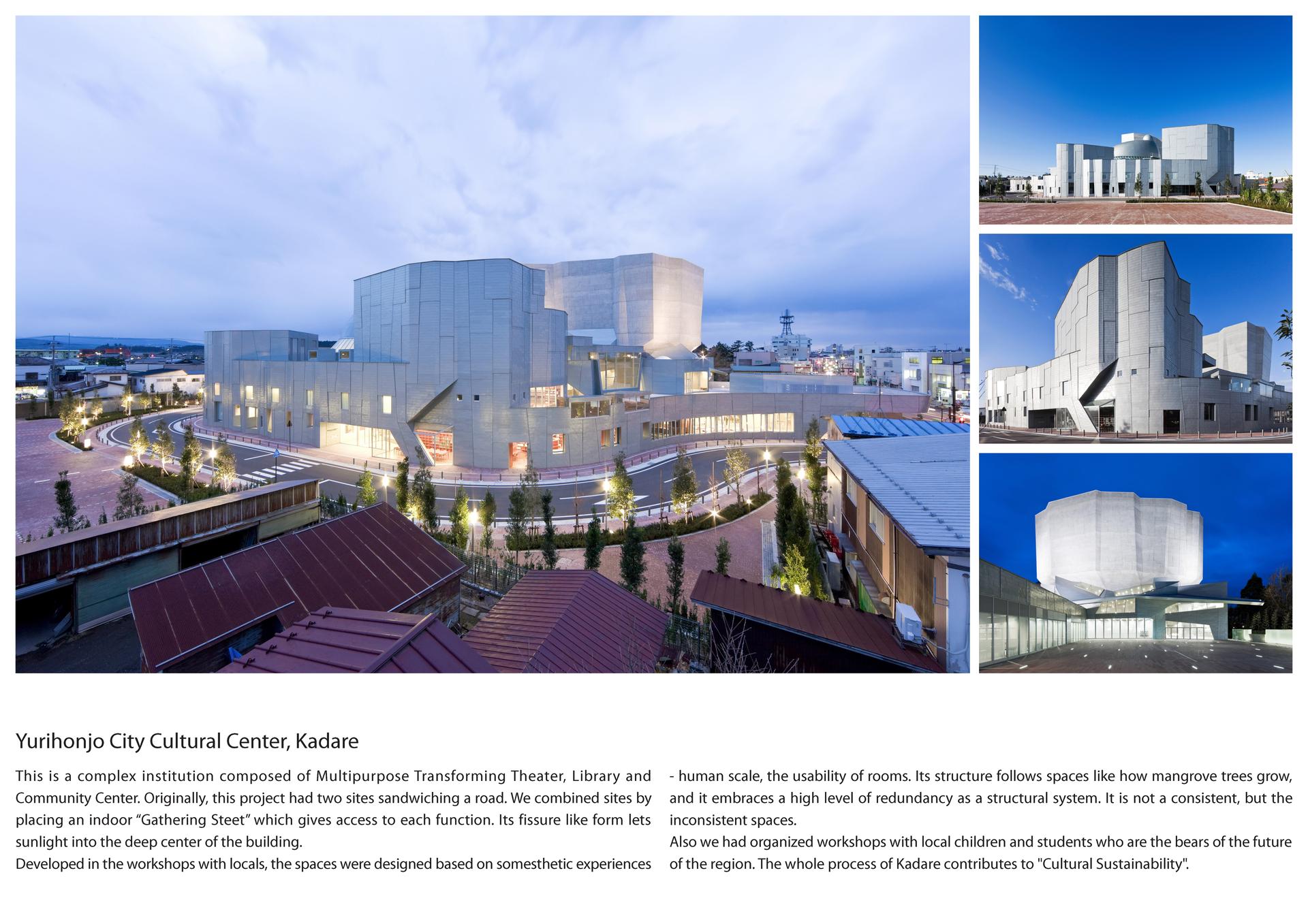 Yurihonjo City Cultural Center, Kadare - image 9