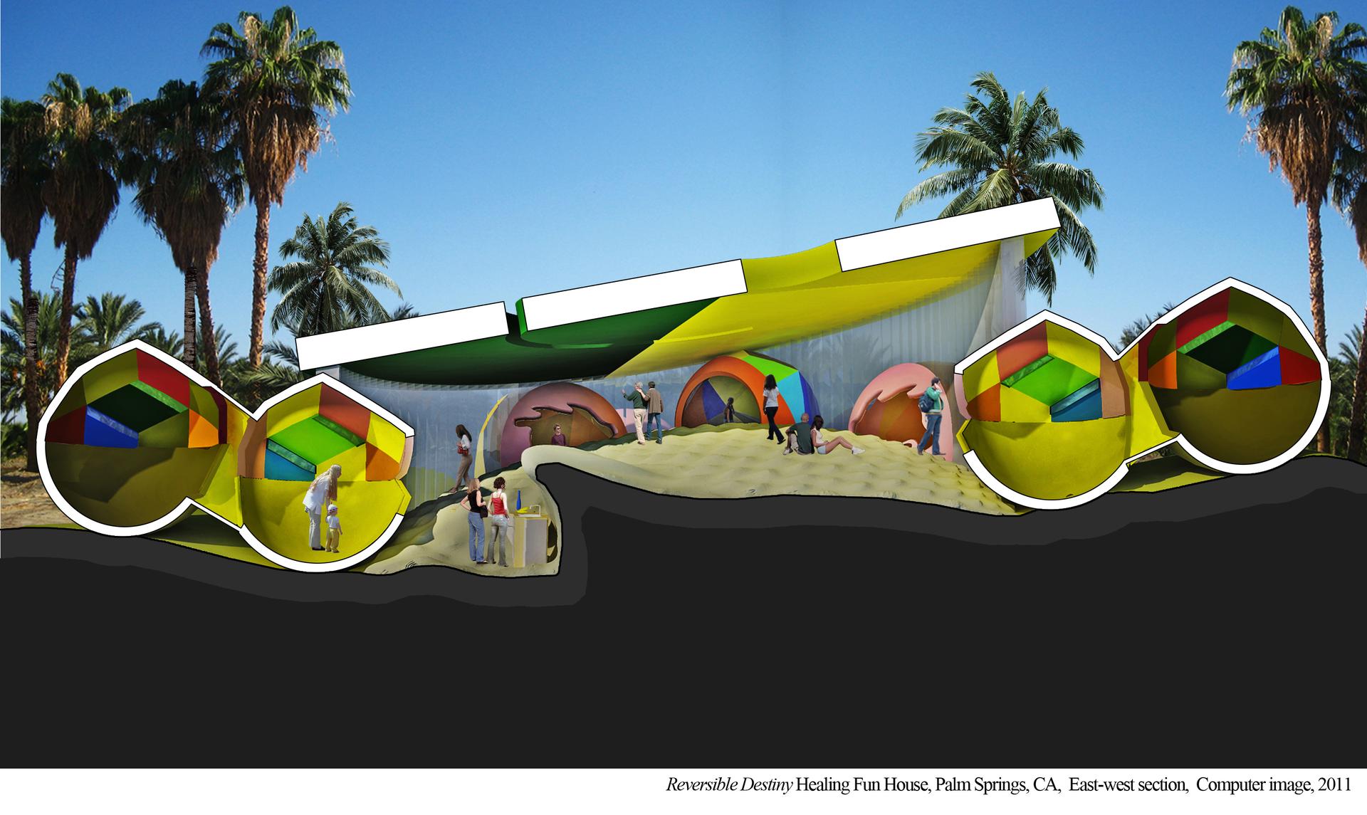 Reversible Destiny Healing Fun House Palm Springs
