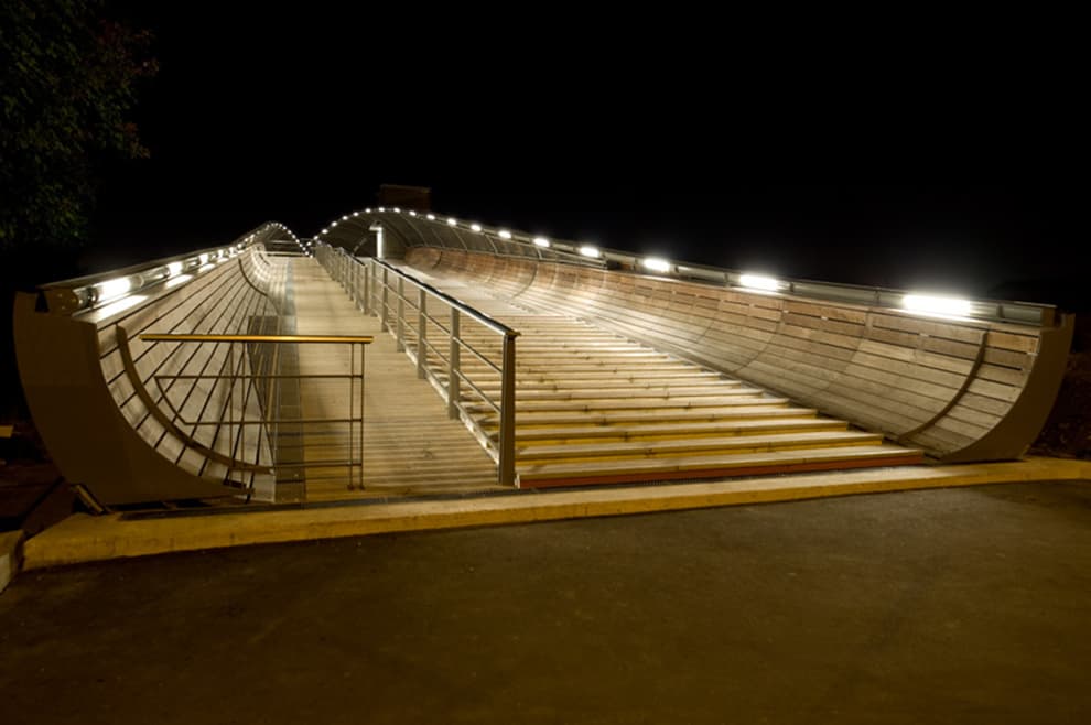 Footbridge Over the Railways - image 4