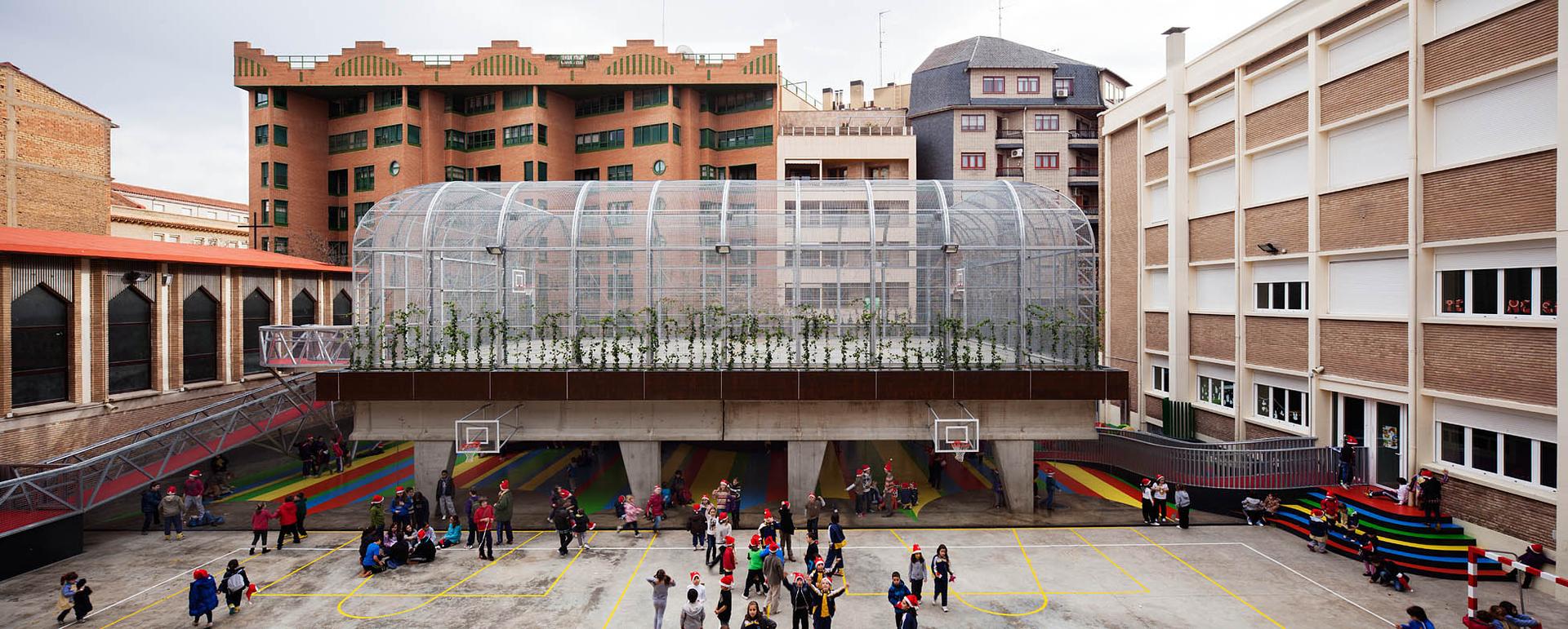 Elevated Sports Court at Lasalle Franciscanas School - image 3