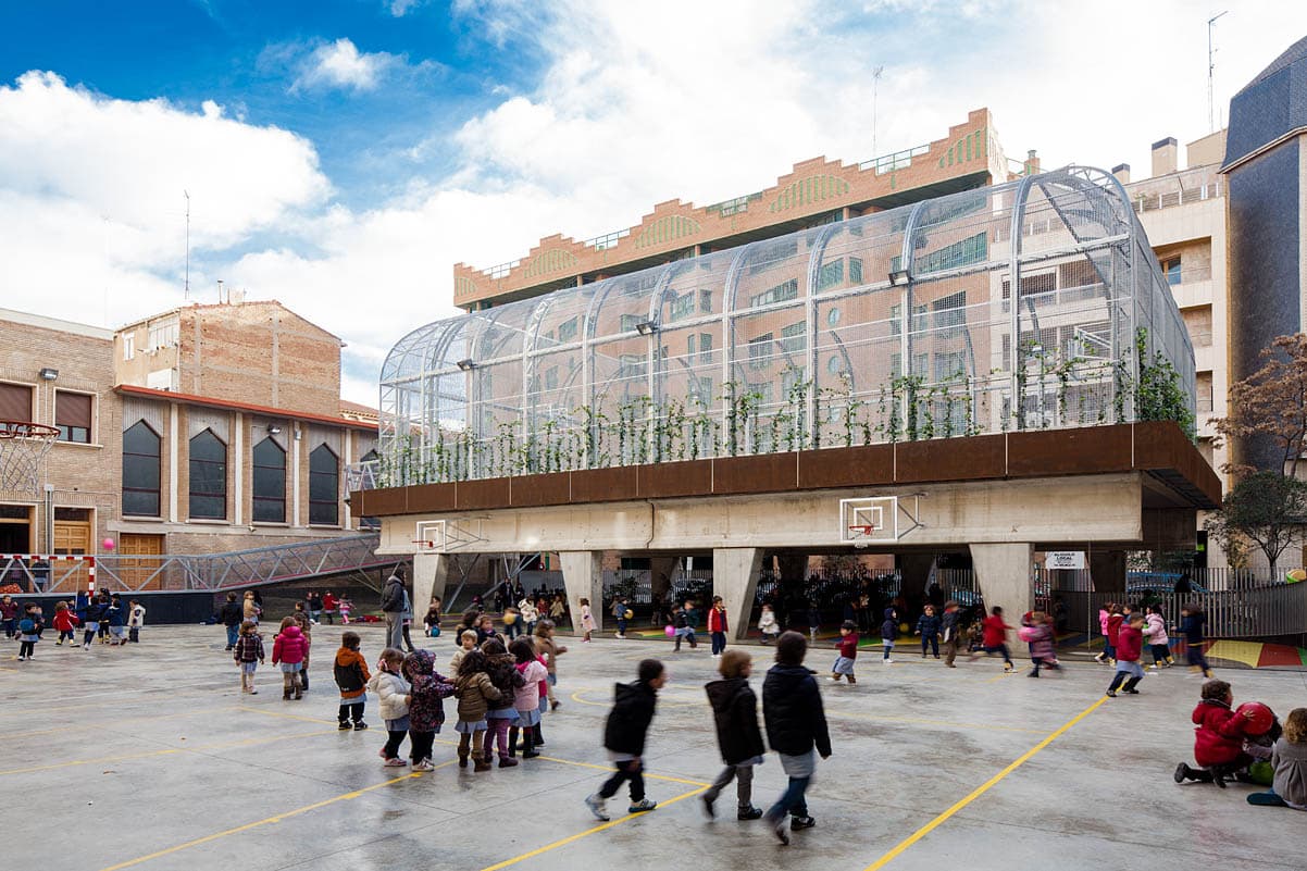 Elevated Sports Court at Lasalle Franciscanas School - image 4