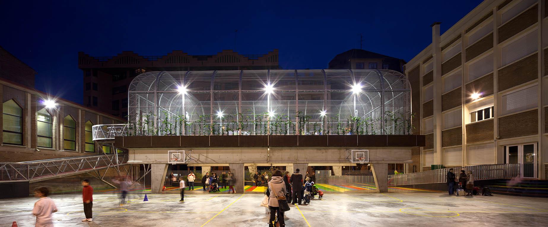 Elevated Sports Court at Lasalle Franciscanas School - image 13