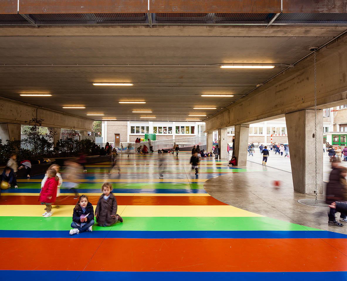 Elevated Sports Court at Lasalle Franciscanas School - image 9