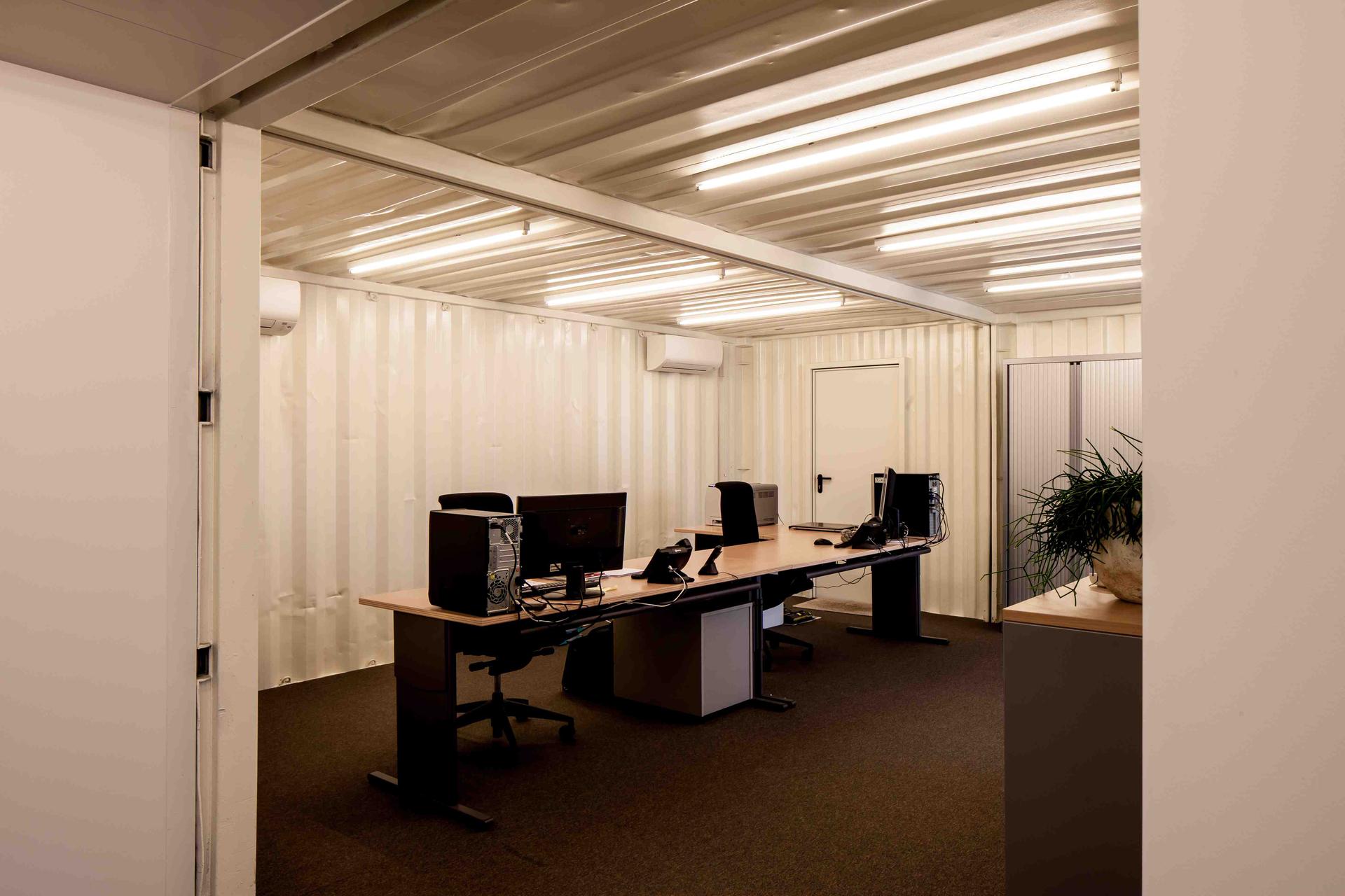 Office with Shipping Containers - image 11