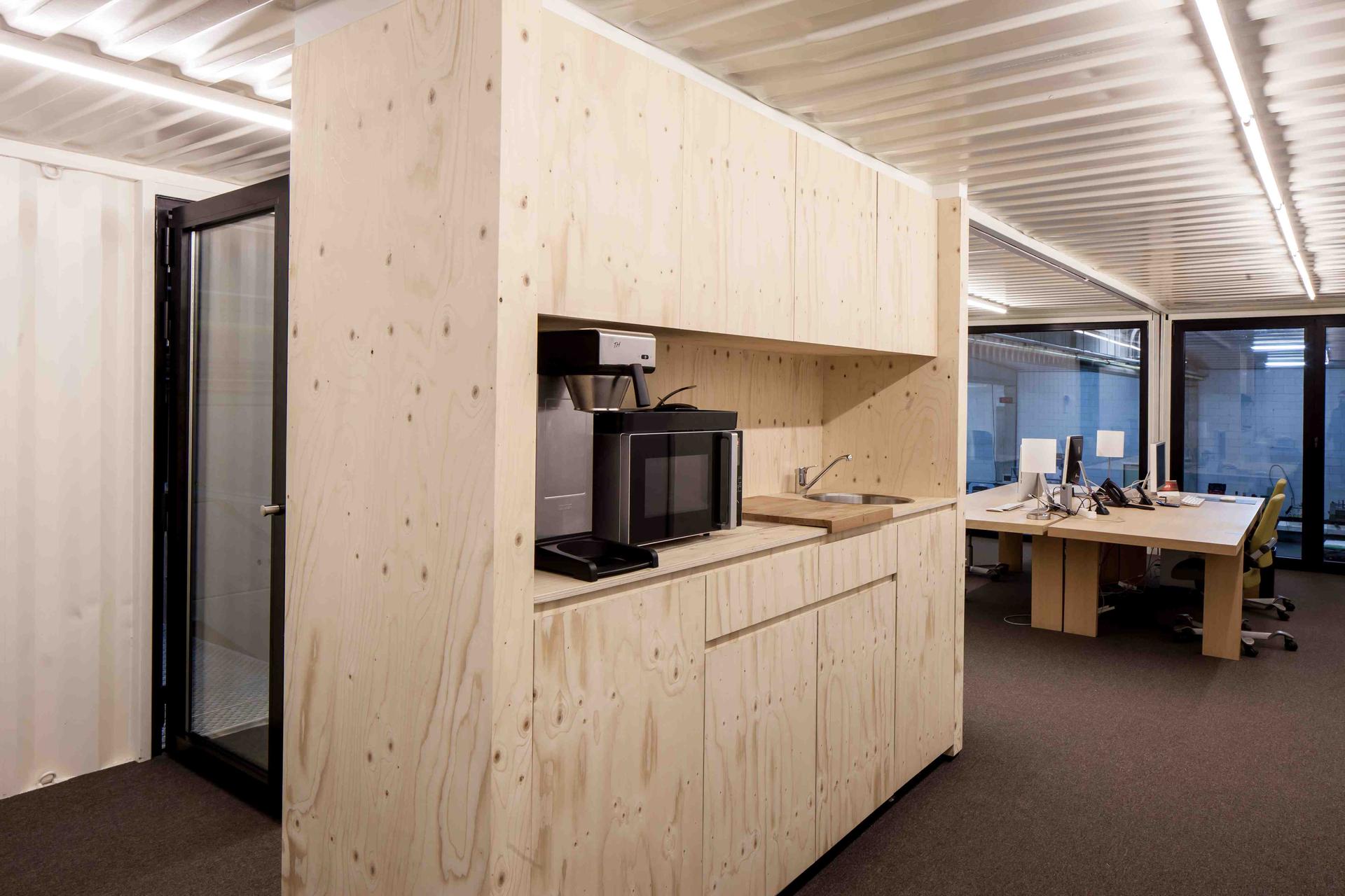 Office with Shipping Containers - image 14