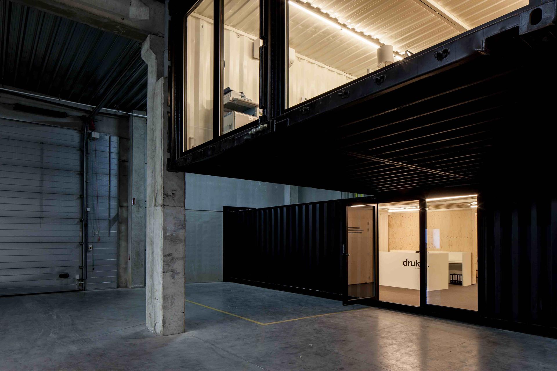 Office with Shipping Containers - image 17