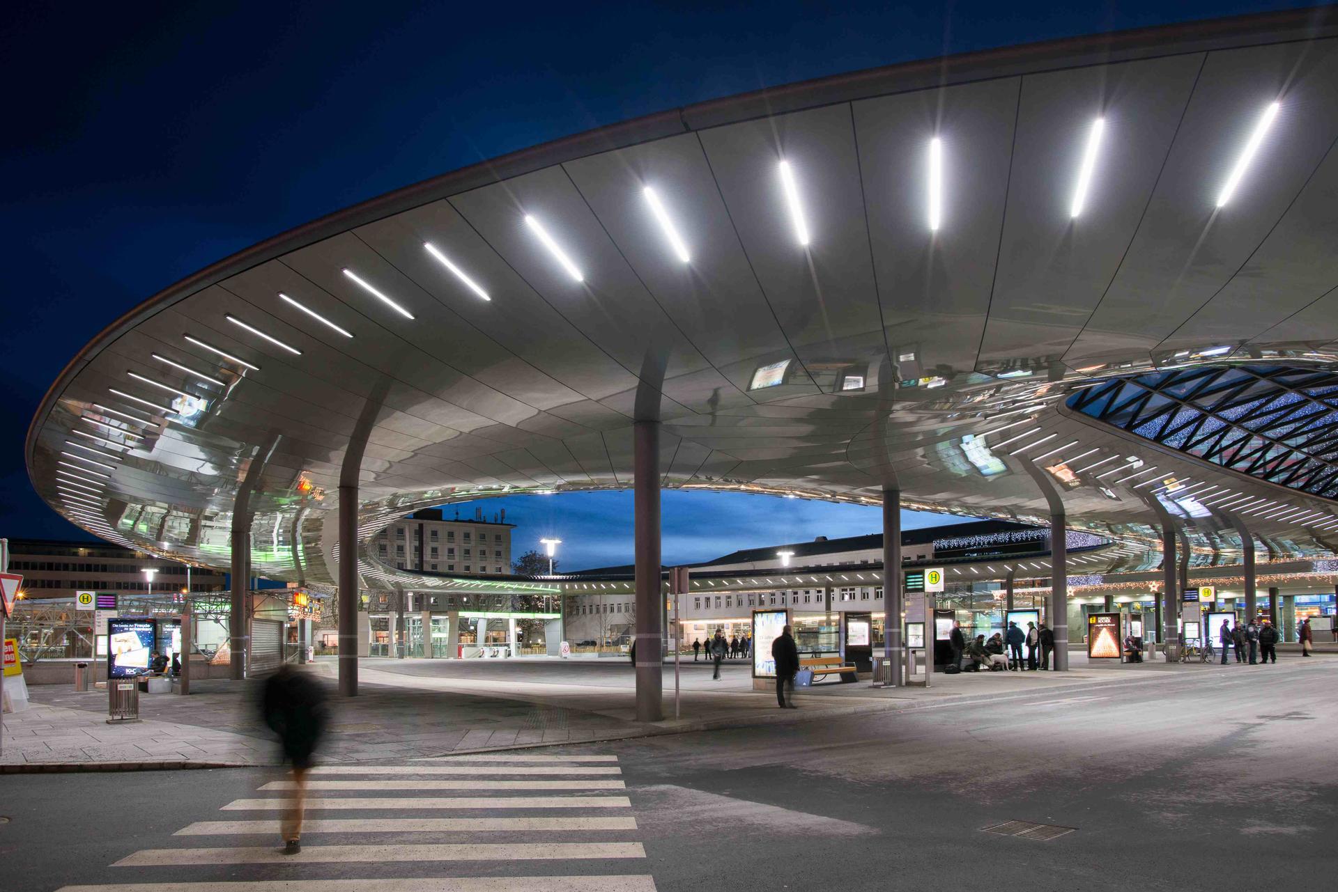 Graz Main Station Local Transport Hub