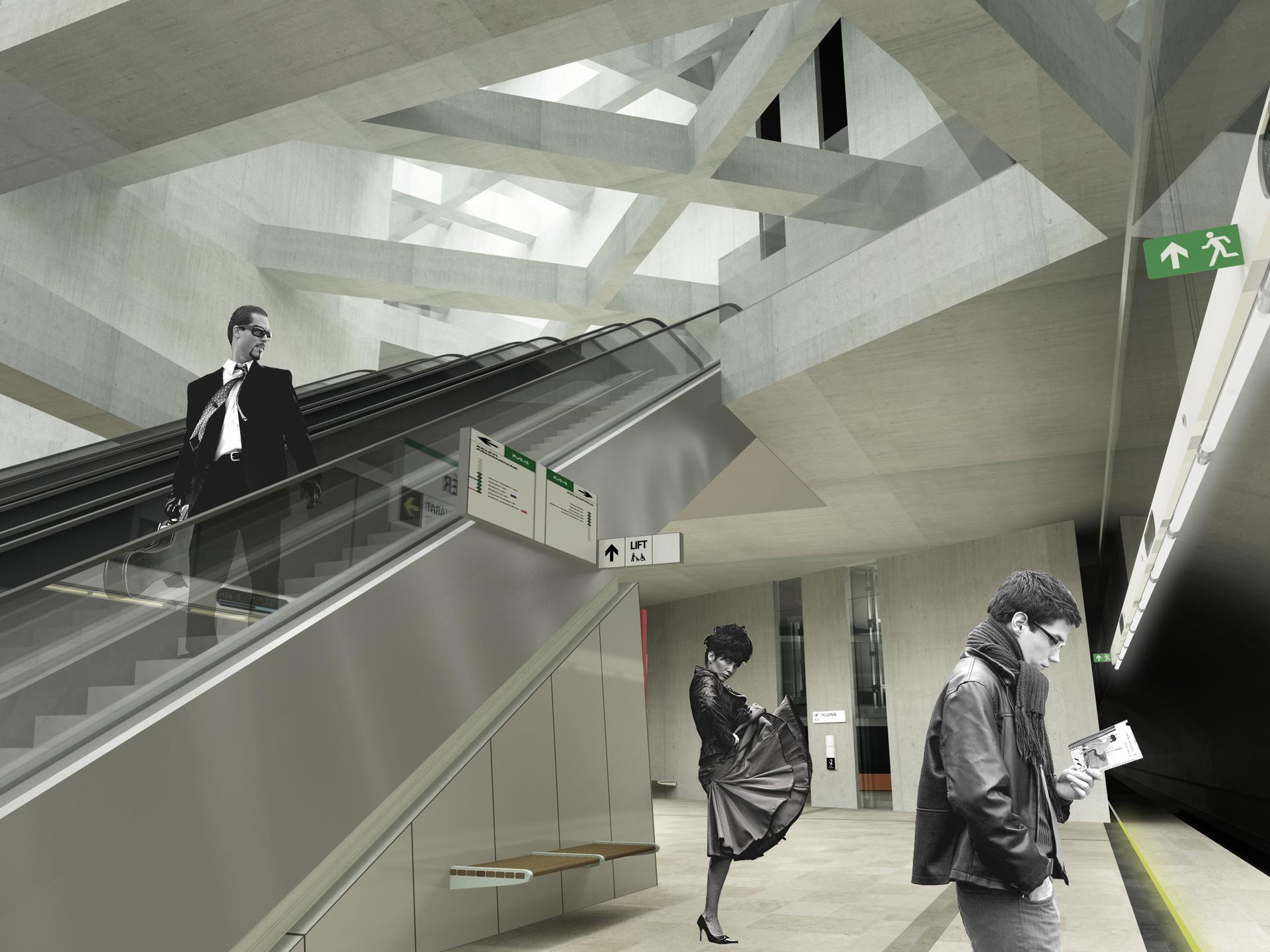 M4 Fővám tér station - image 14